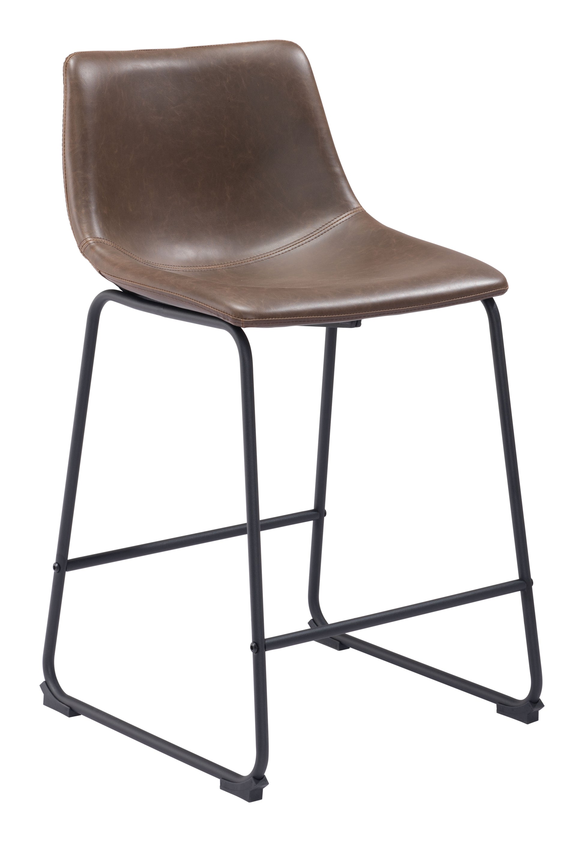 Smart Counter Stool (Set of 2) Vintage Espresso style shot 1