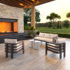Bal Harbor Armchair White style shot 1