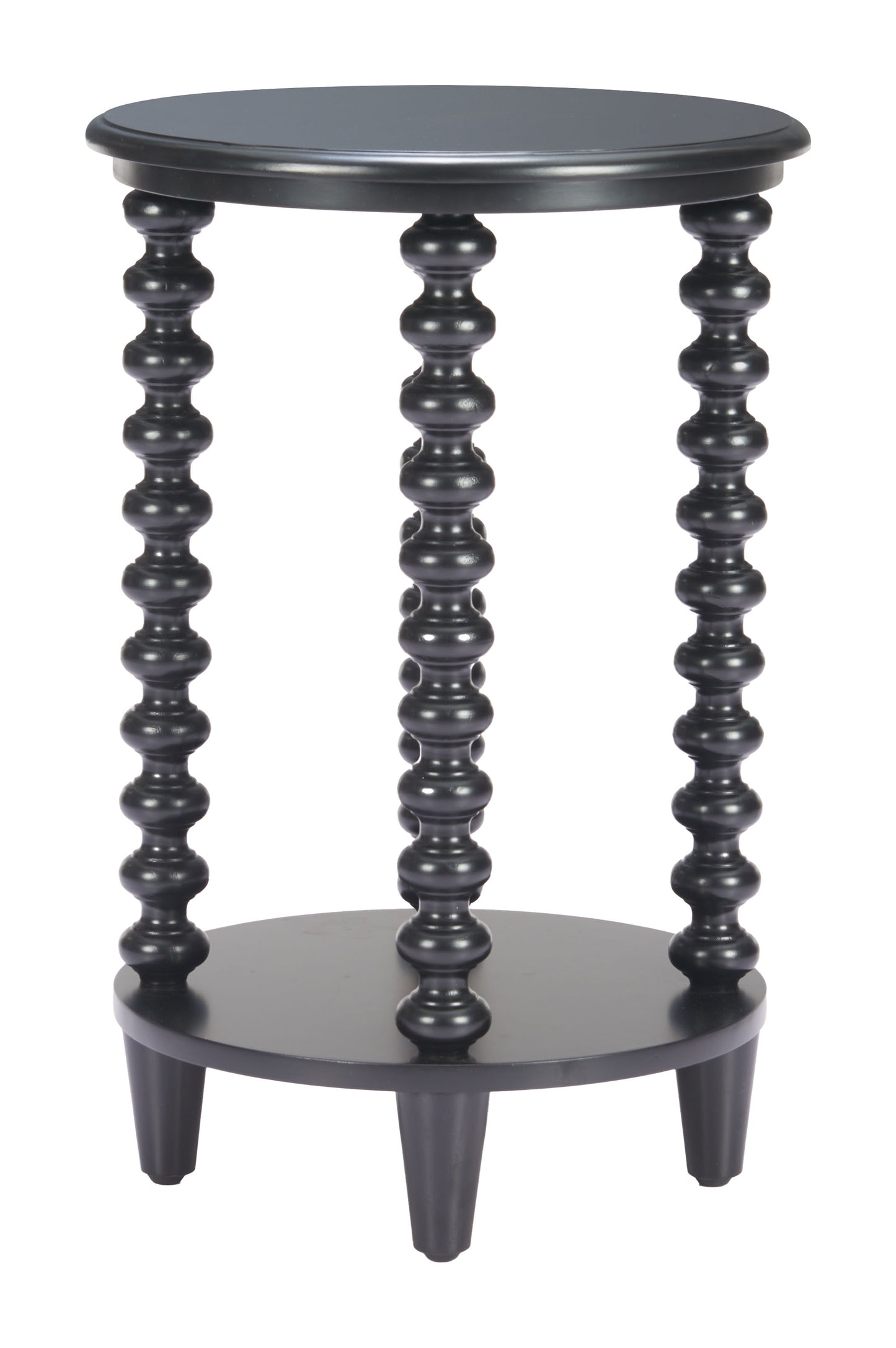 Gocce Side Table Black style shot 1