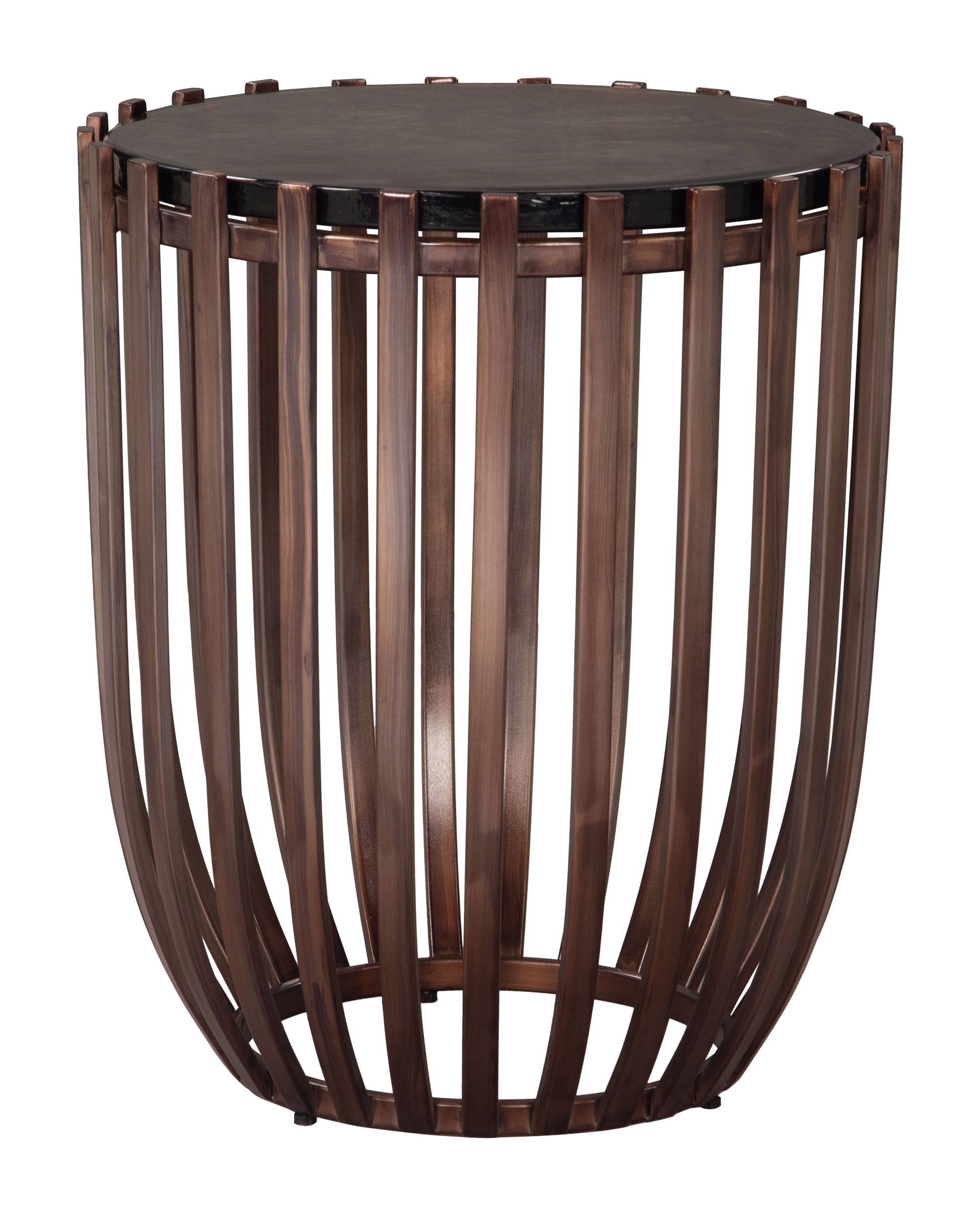 Kafig Side Table Bronze style shot 1