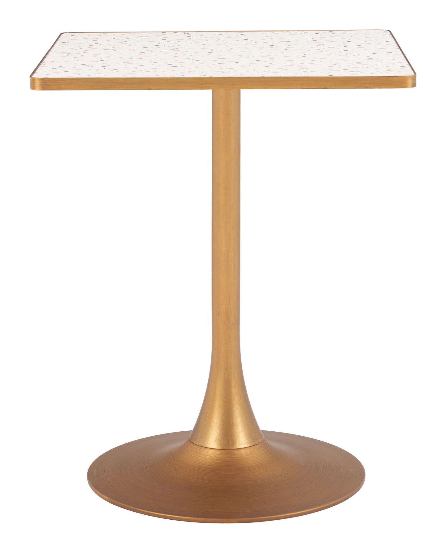 Spot Bistro Table Beige & Gold style shot 1