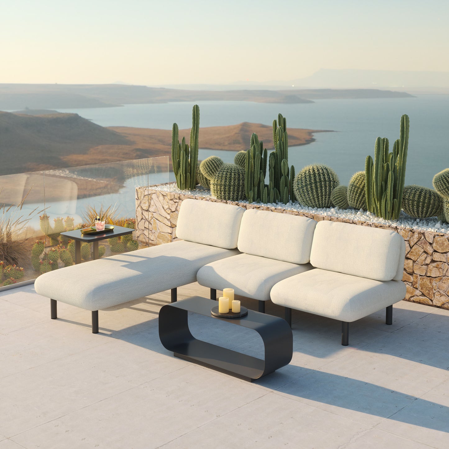 Aperto Accent Chair Beige