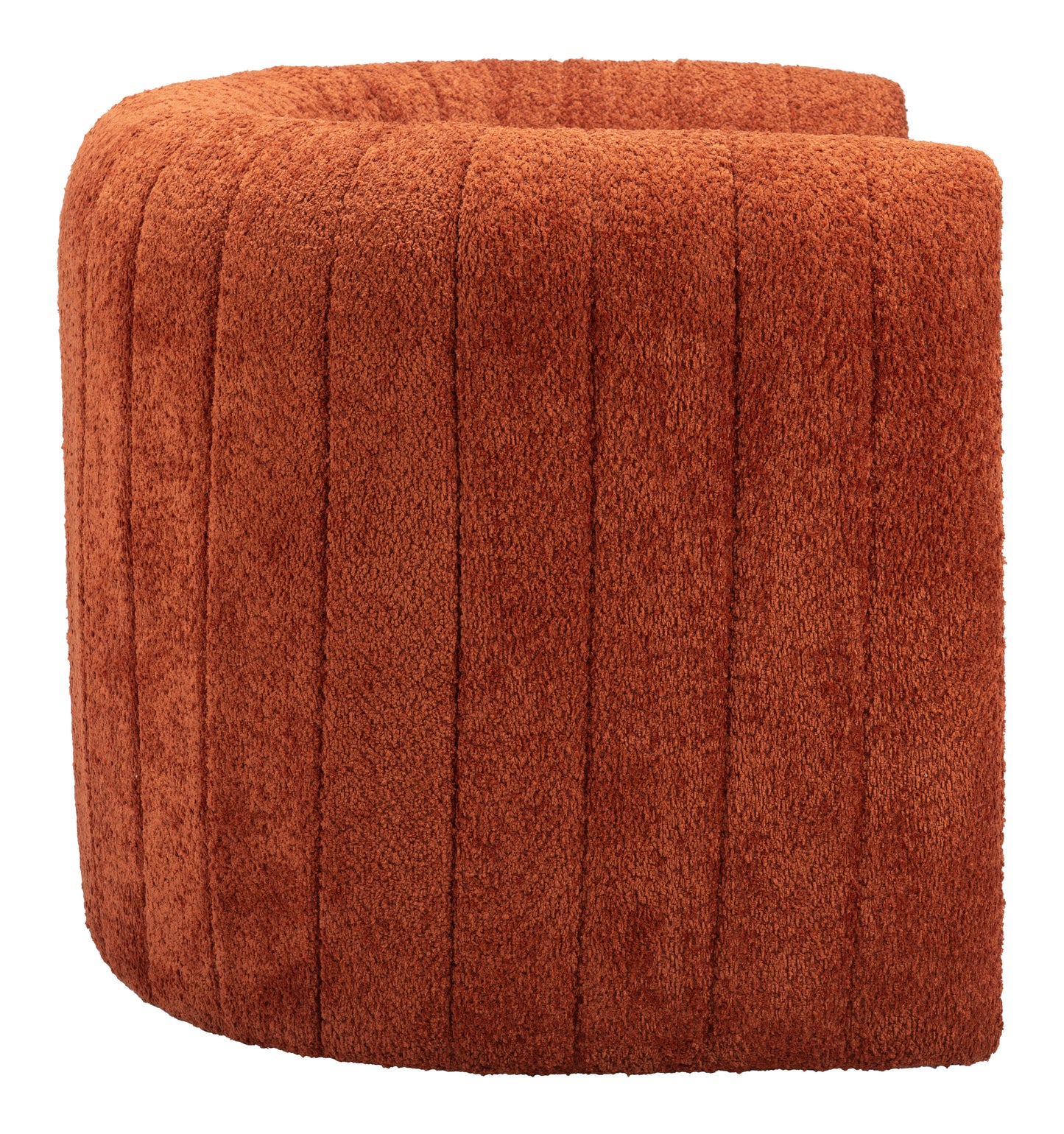 Viana Accent Chair Burnt Orange style shot 1