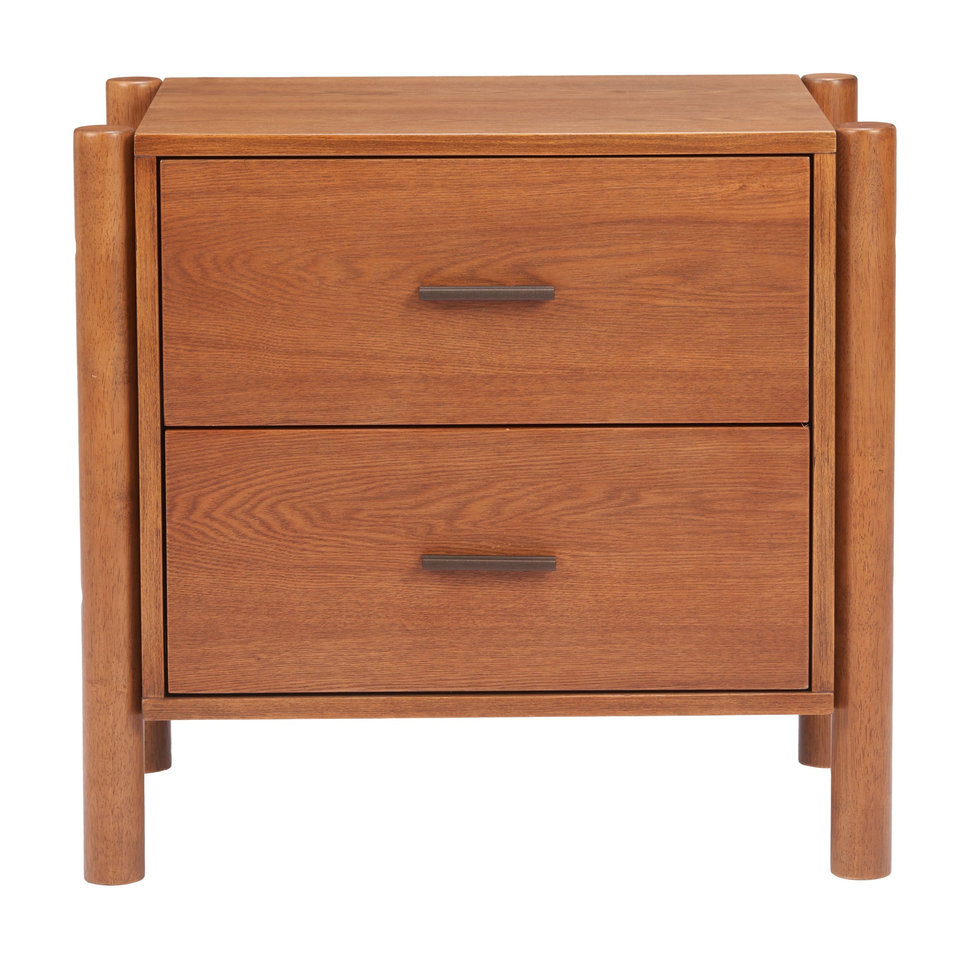 Beleza Nightstand Walnut style shot 2