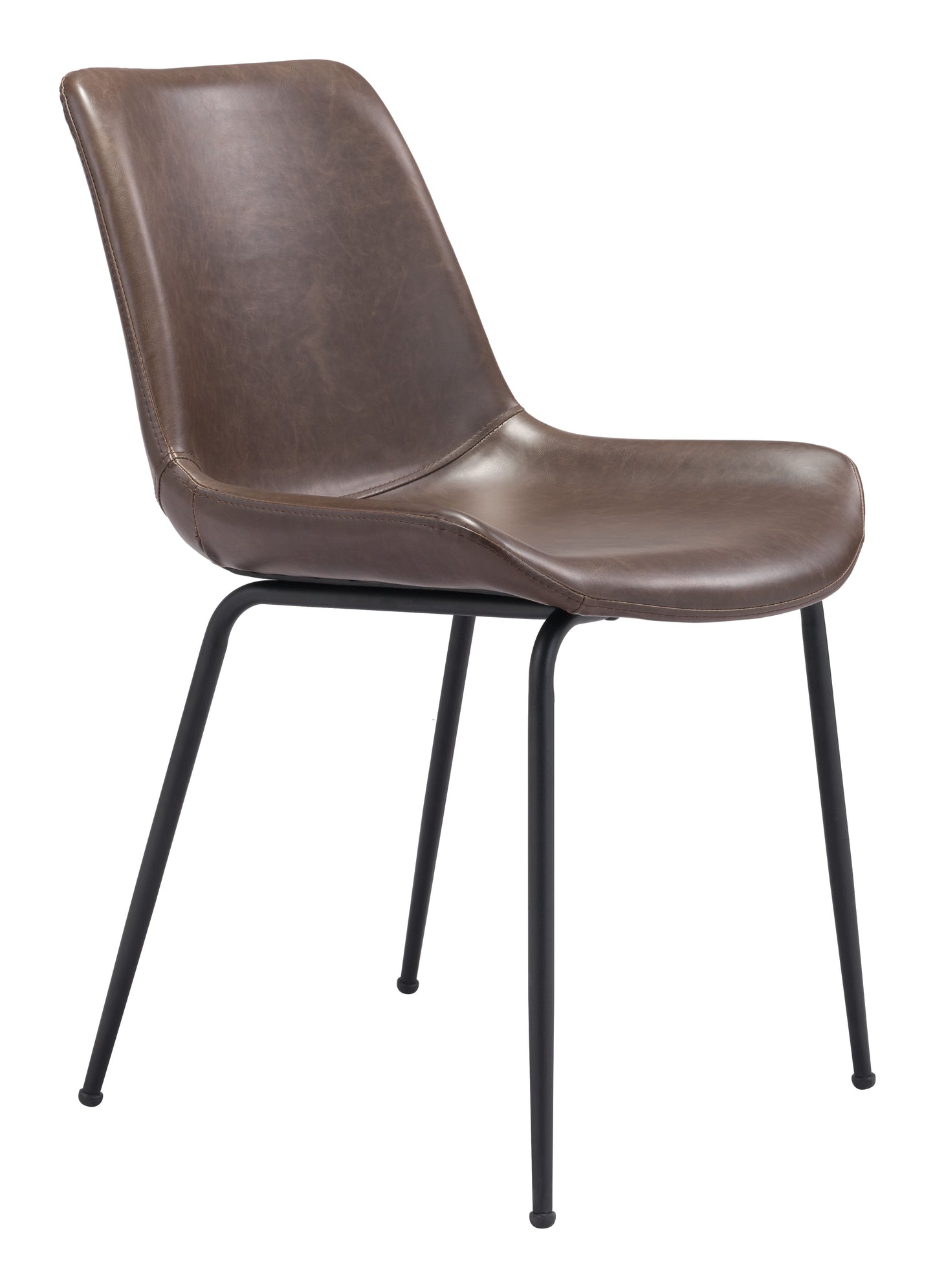 Byron Dining Chair (Set of 2) Brown style shot 2