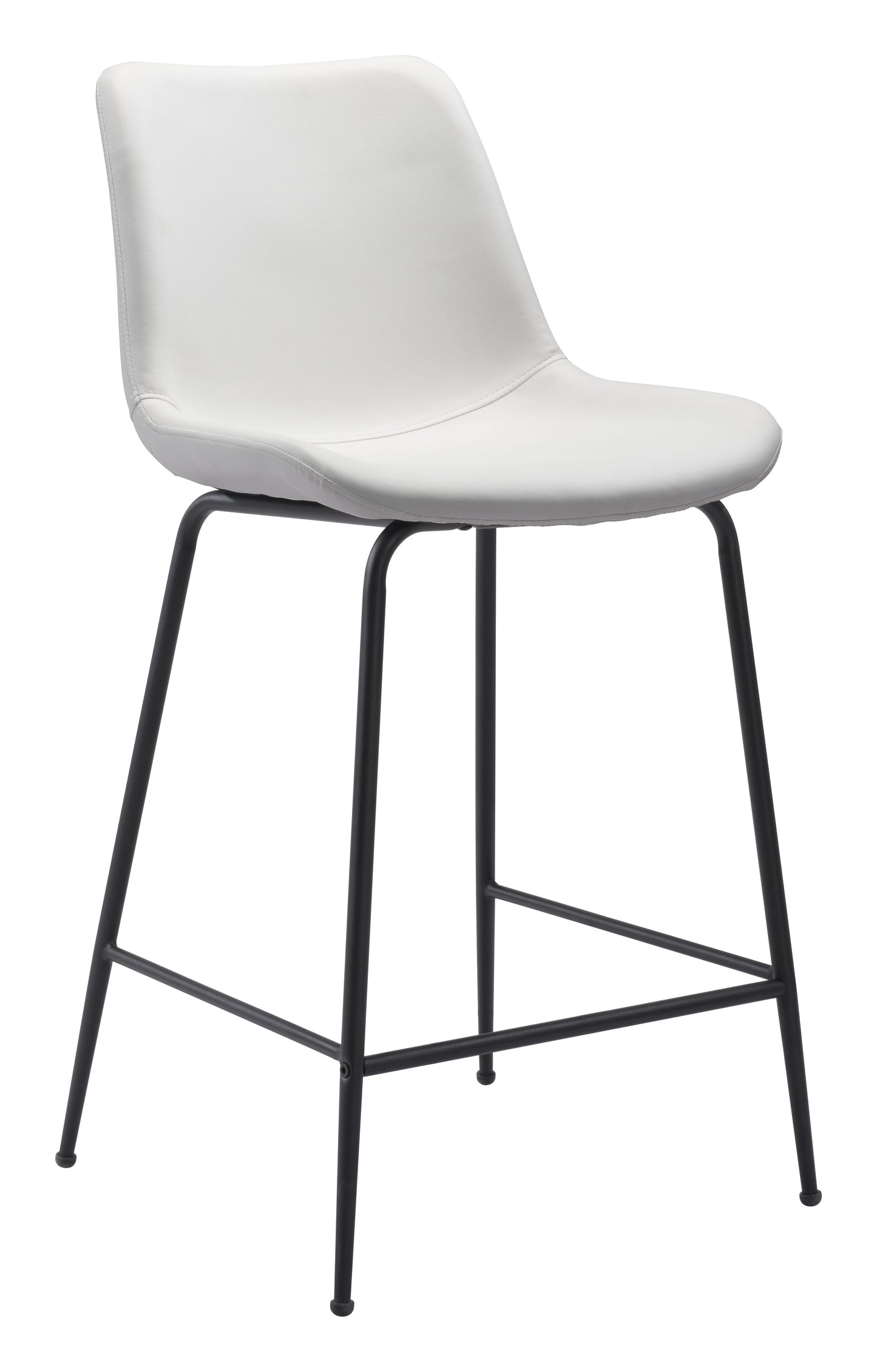 Byron Counter Stool White style shot 2