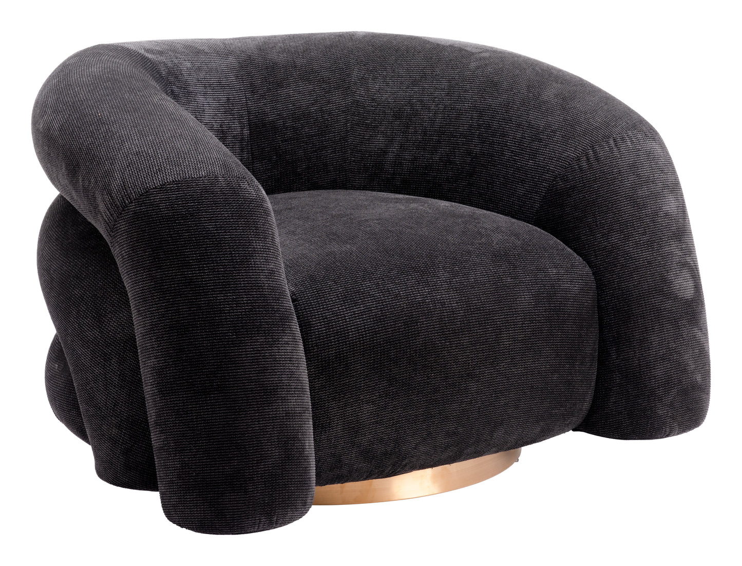 Havn Accent Chair Black style shot 1