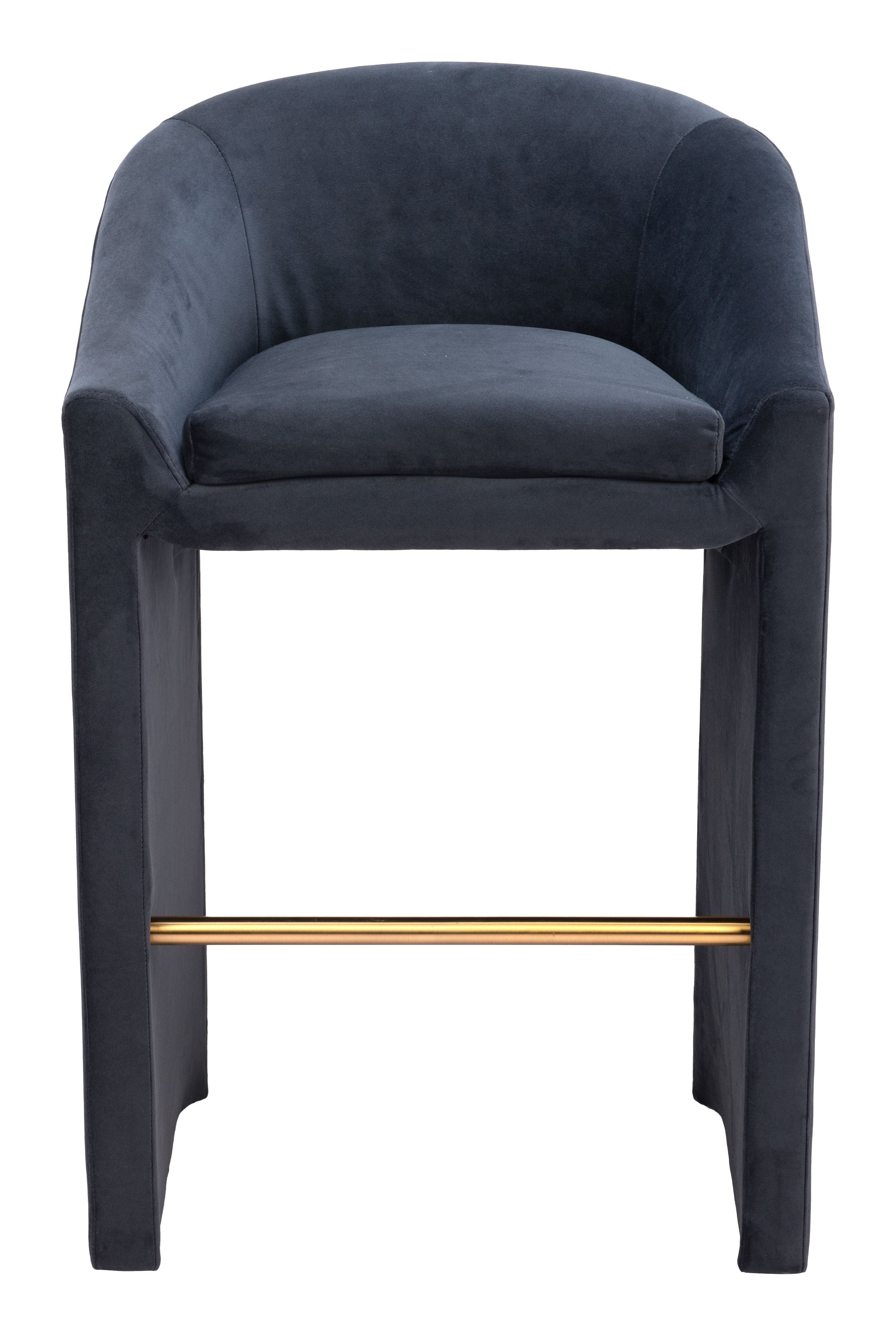 Emas Barstool Midnight Gray style shot 2