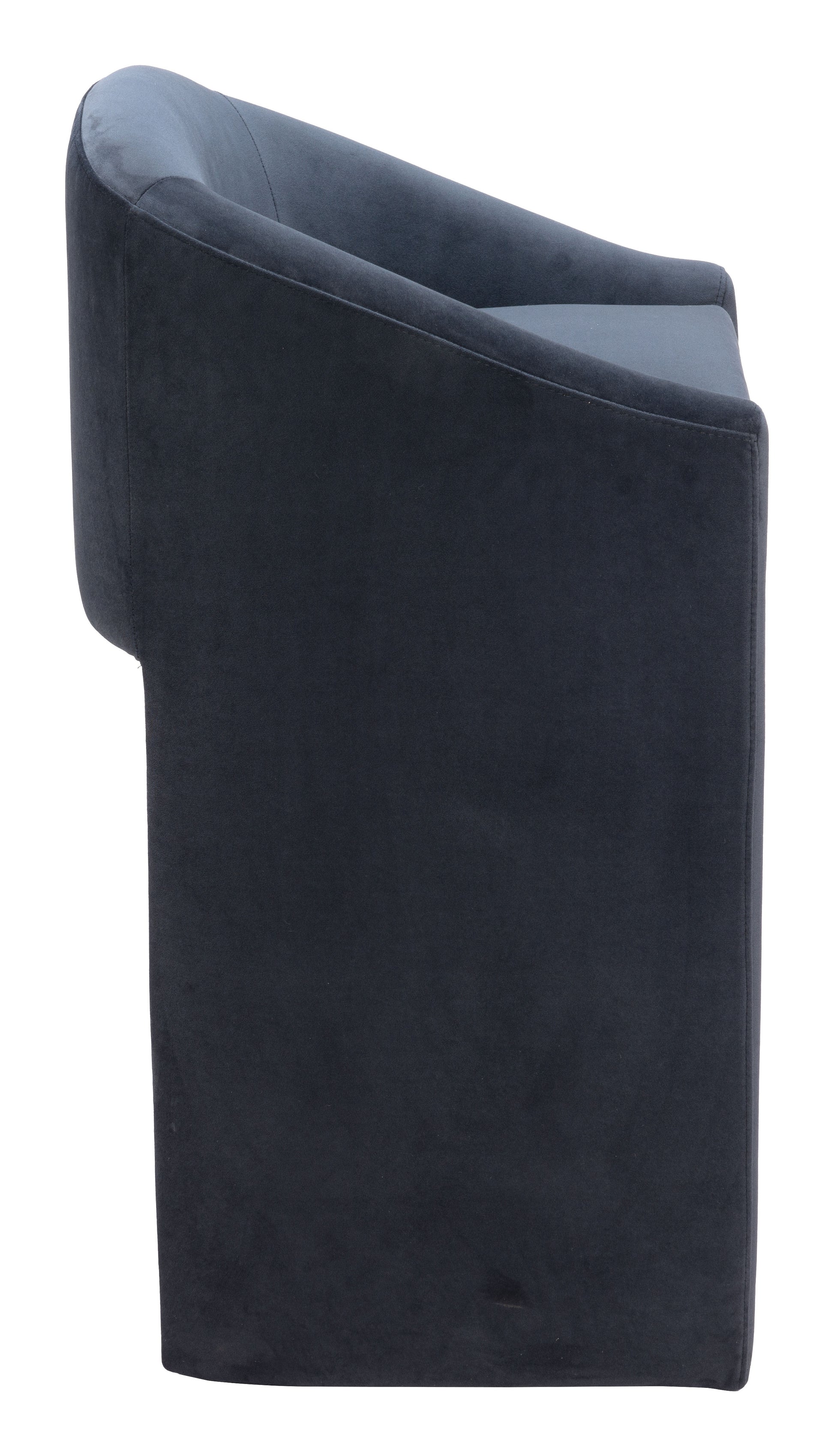 Emas Barstool Midnight Gray style shot 1
