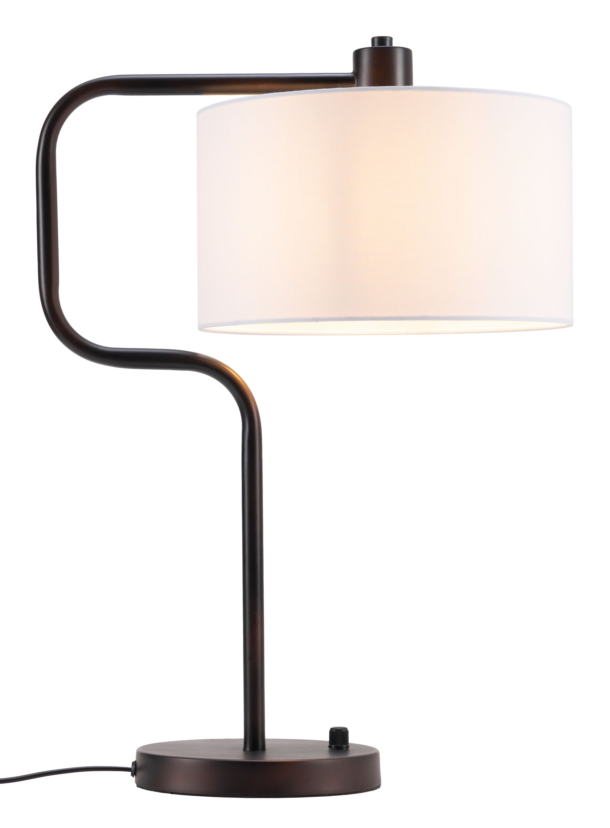 Middlemist Table Lamp White style shot 1