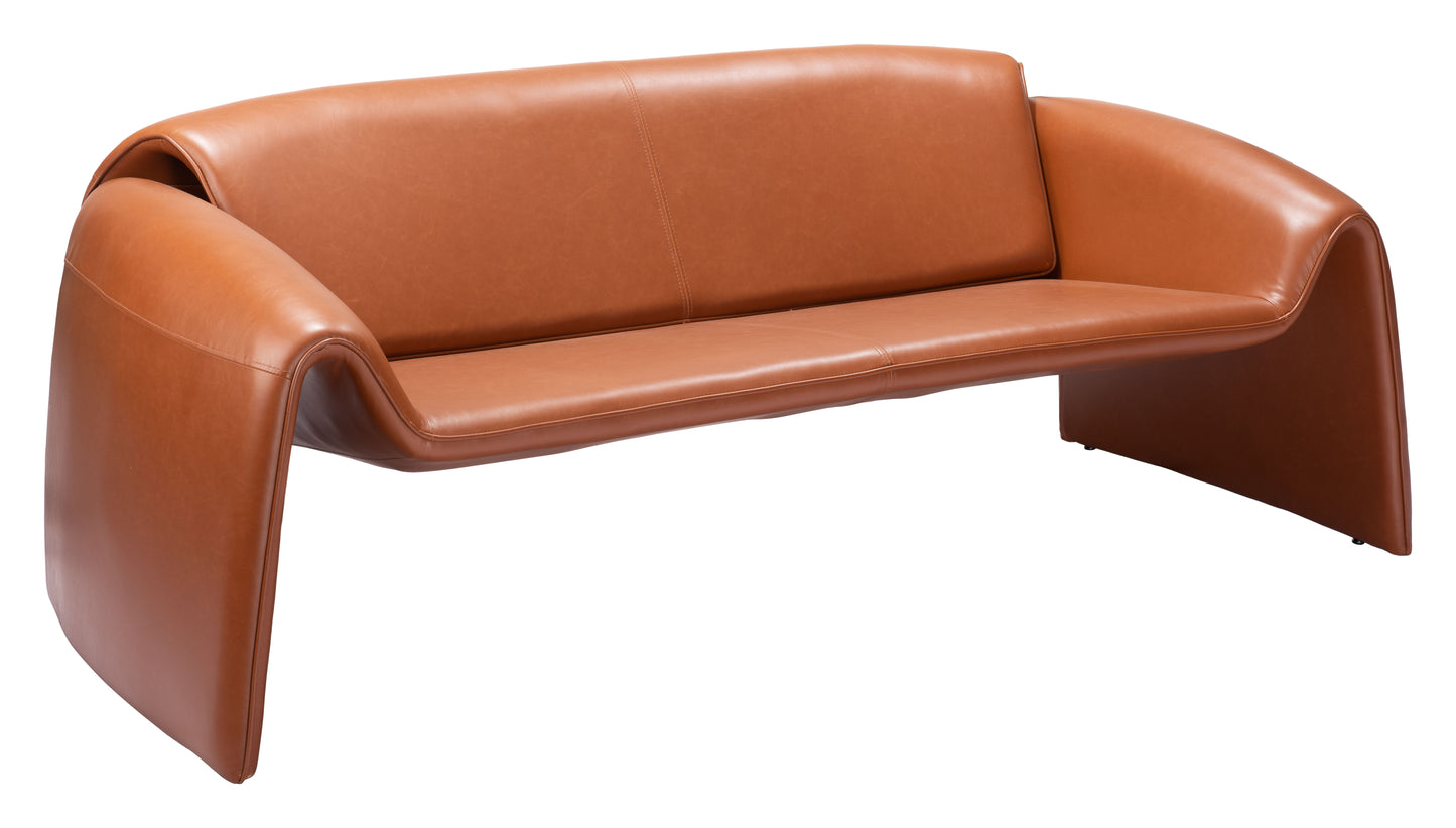 Horten Sofa Brown style shot 2