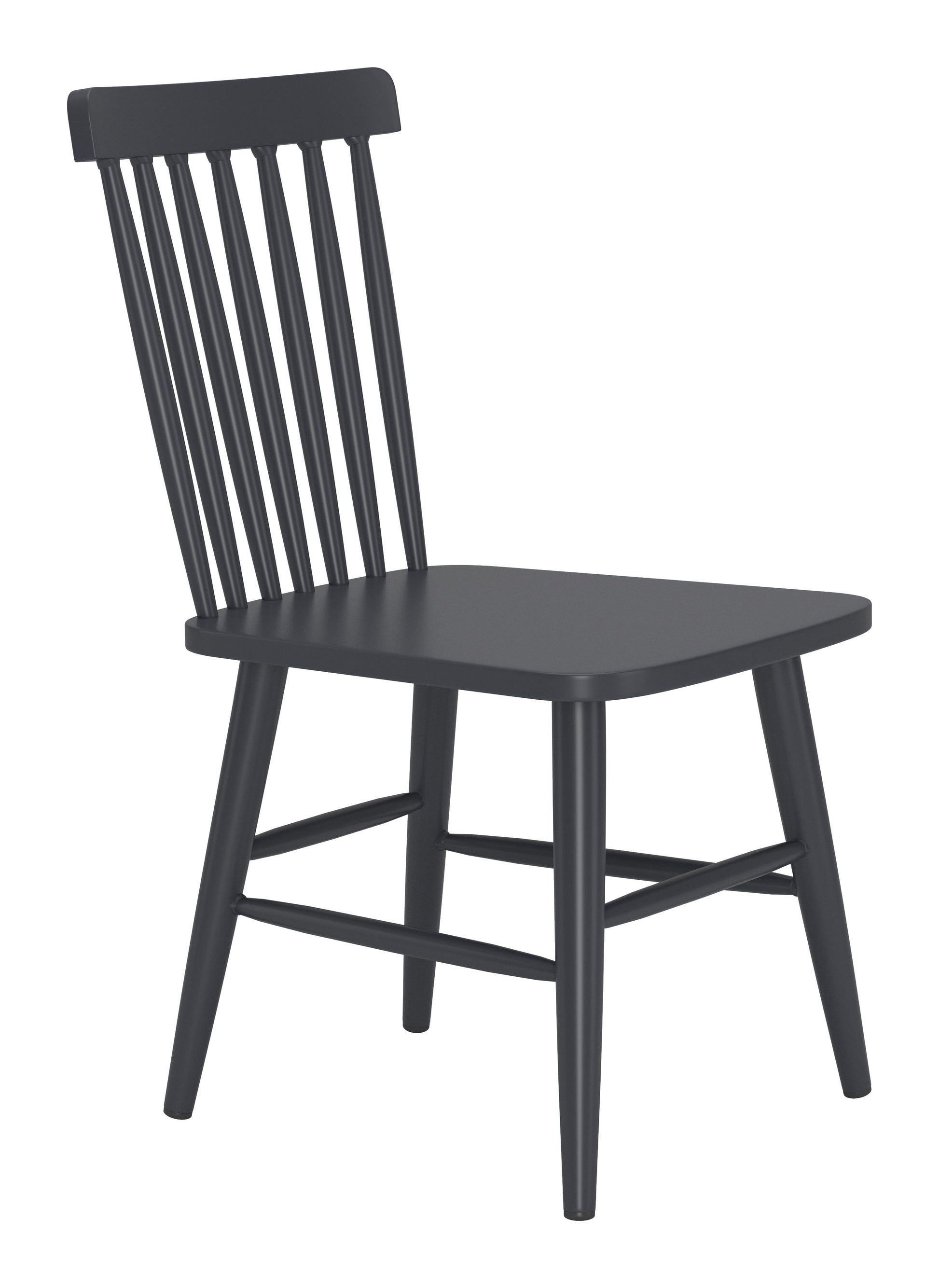 Zeilen Dining Chair (Set of 2) Black style shot 2