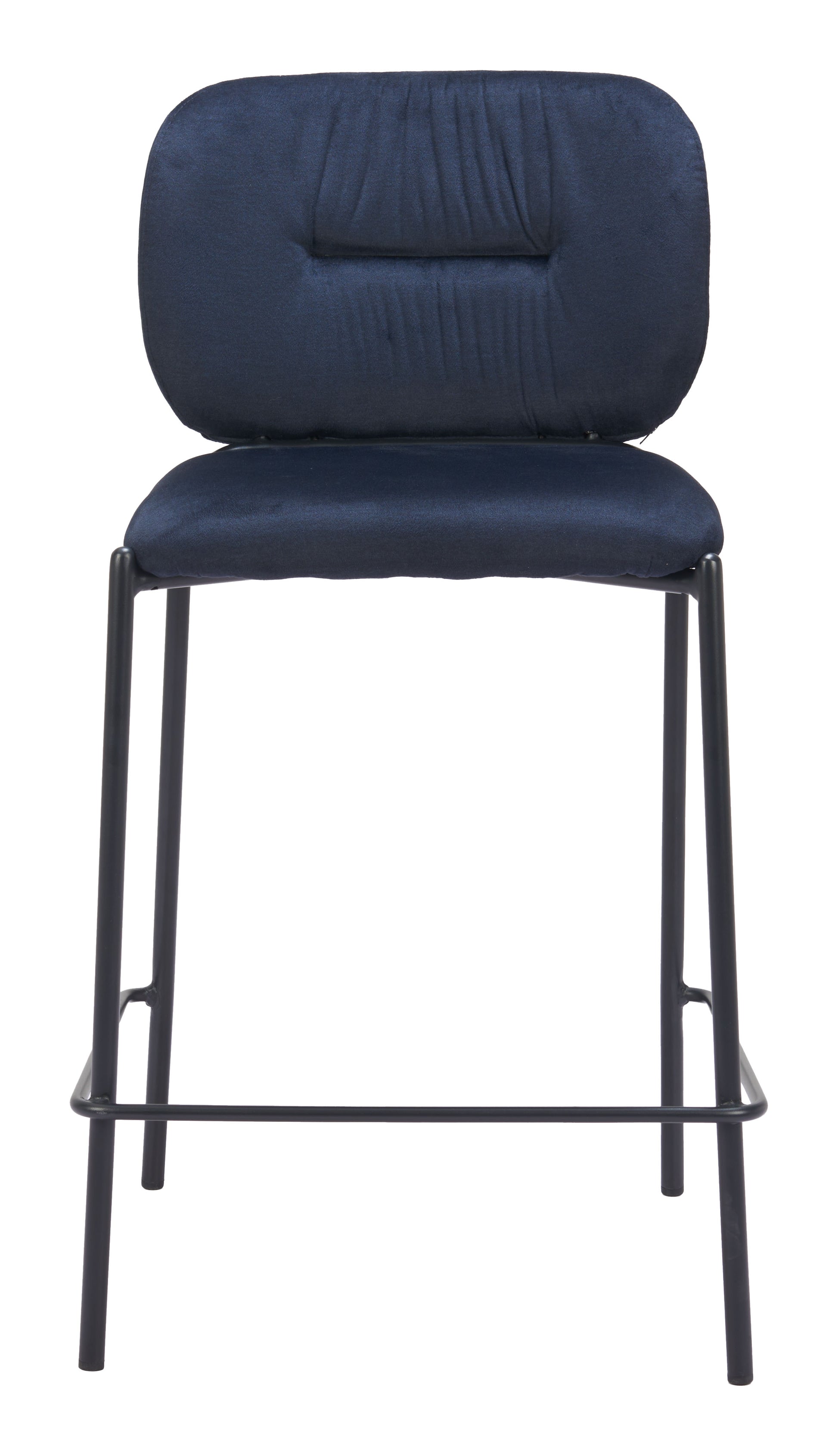 Plat Counter Stool (Set of 2) Blue style shot 2