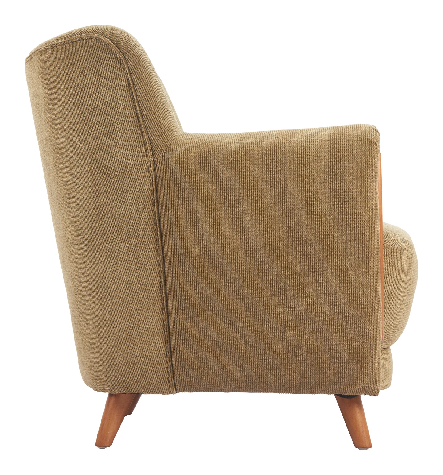 Hako Accent Chair Olive Green style shot 2
