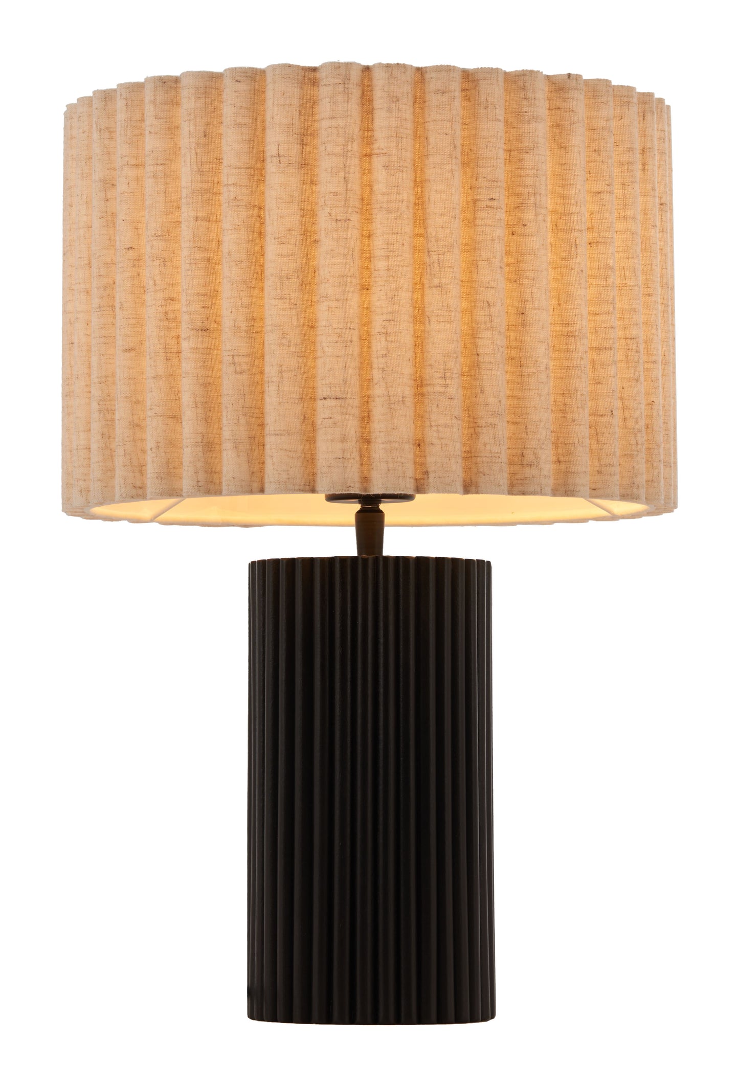 Aurora Table Lamp Beige & Black style shot 2