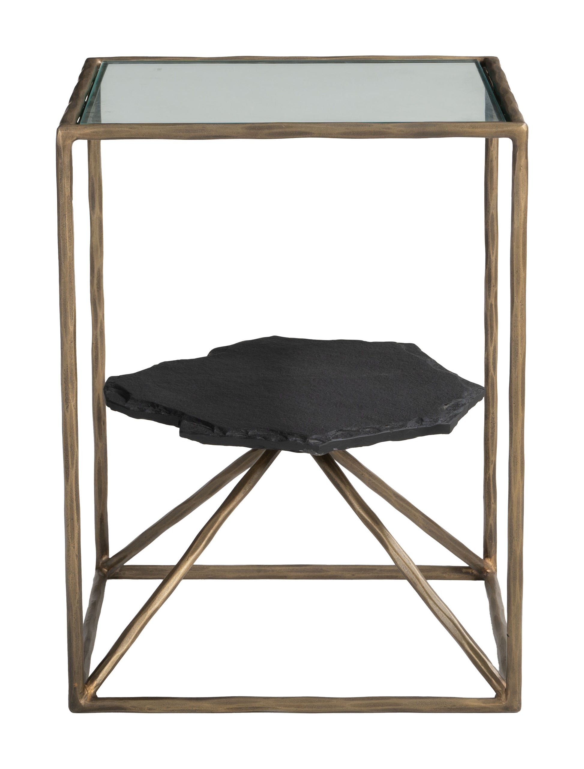 Ranol Side Table Brass style shot 1