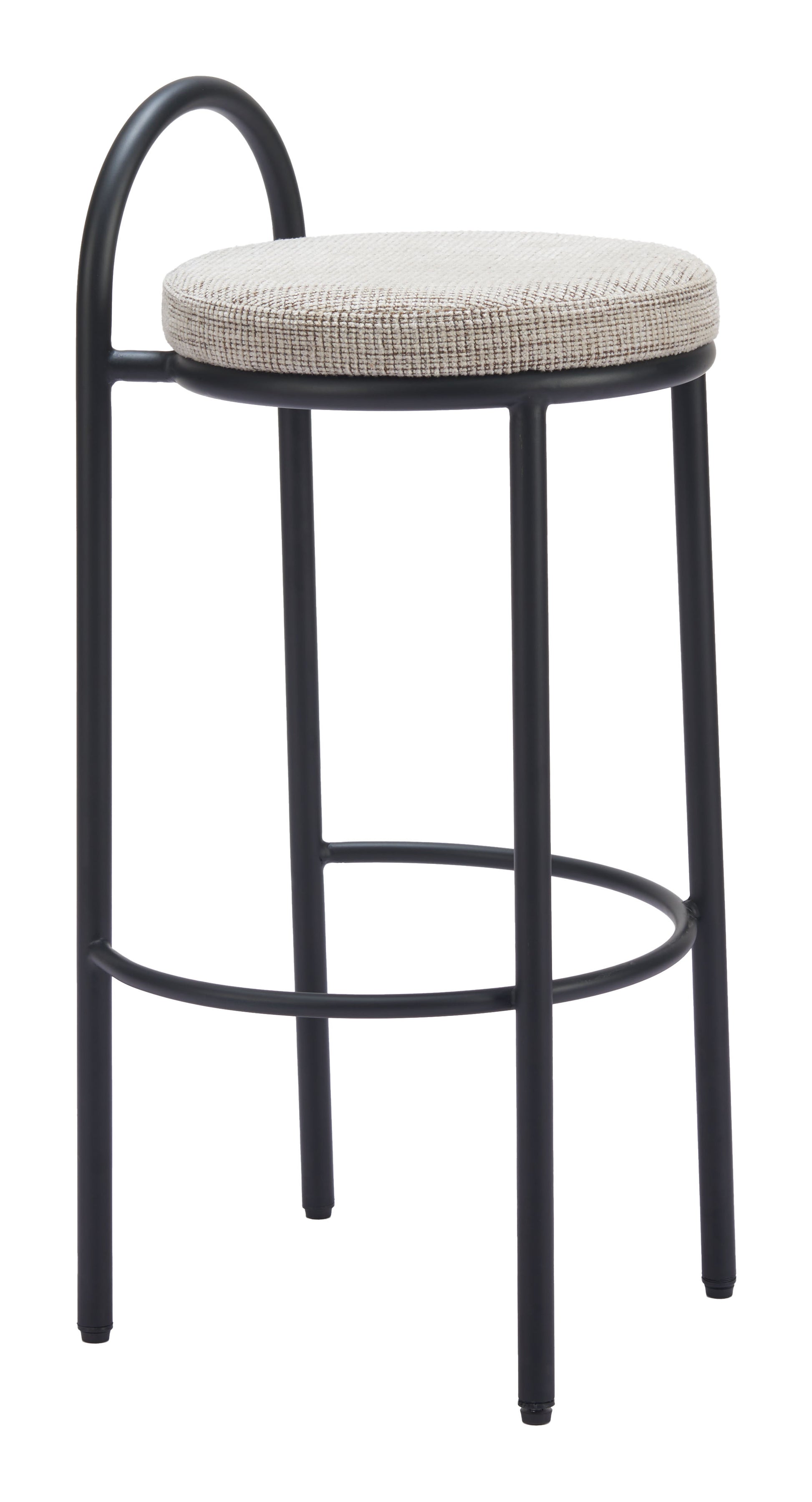 Sisal Barstool (Set of 2) Beige Tweed style shot 1