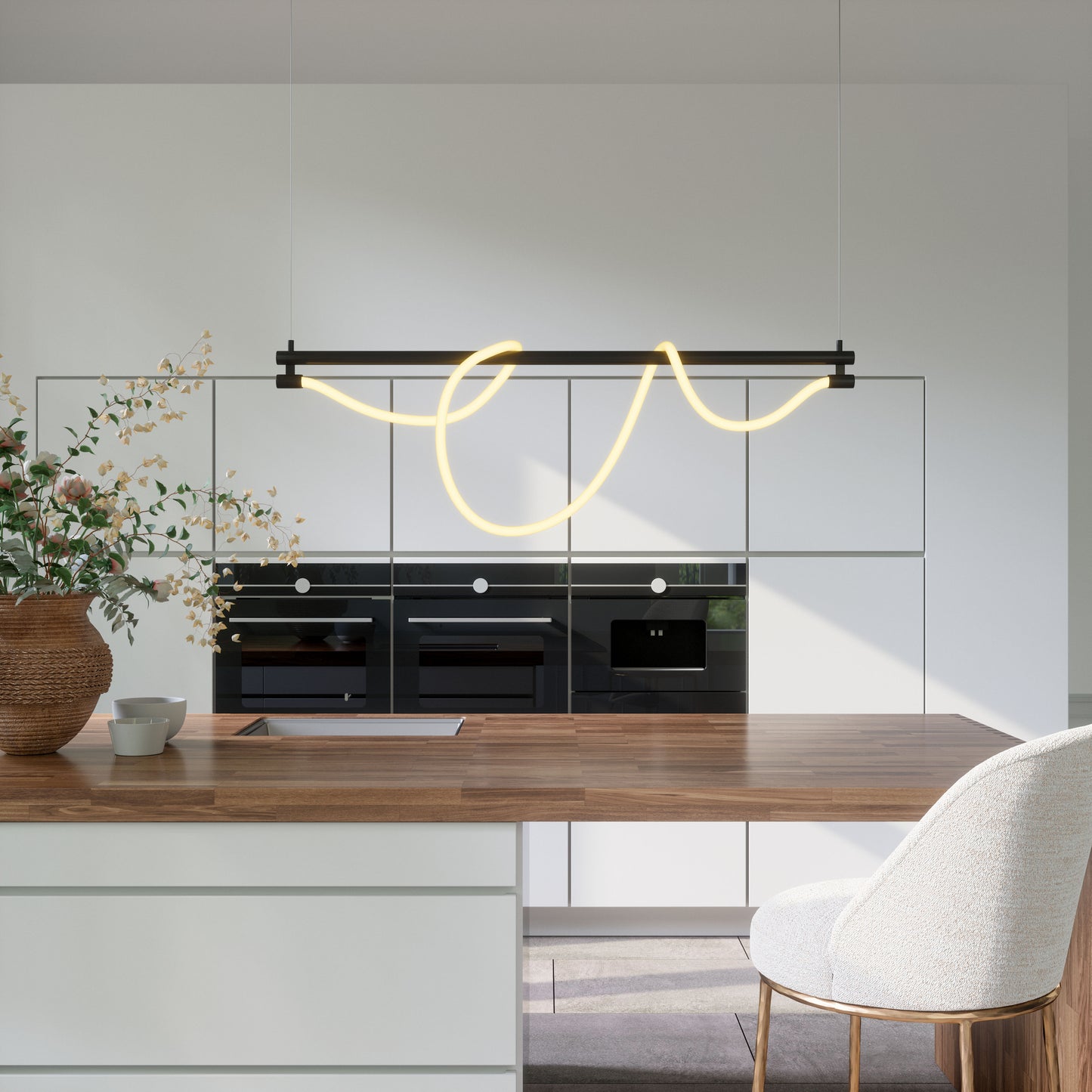 Adder Ceiling Lamp Black