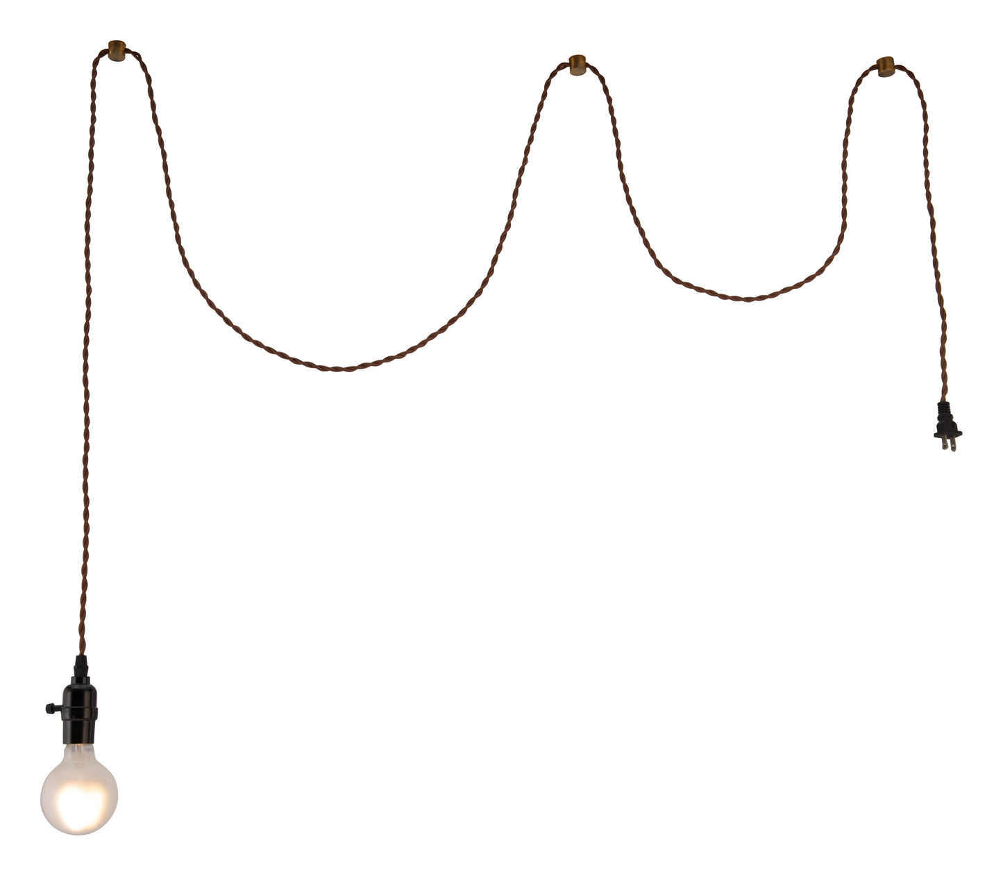 Molly Ceiling Lamp Black style shot 2