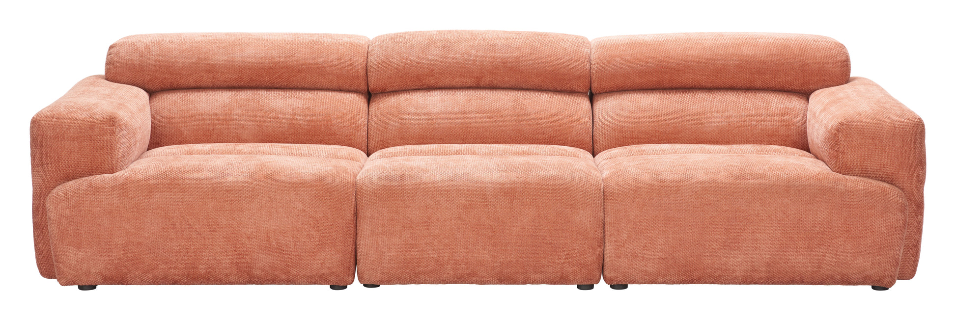 Alis Modular Sectional Orange style shot 2
