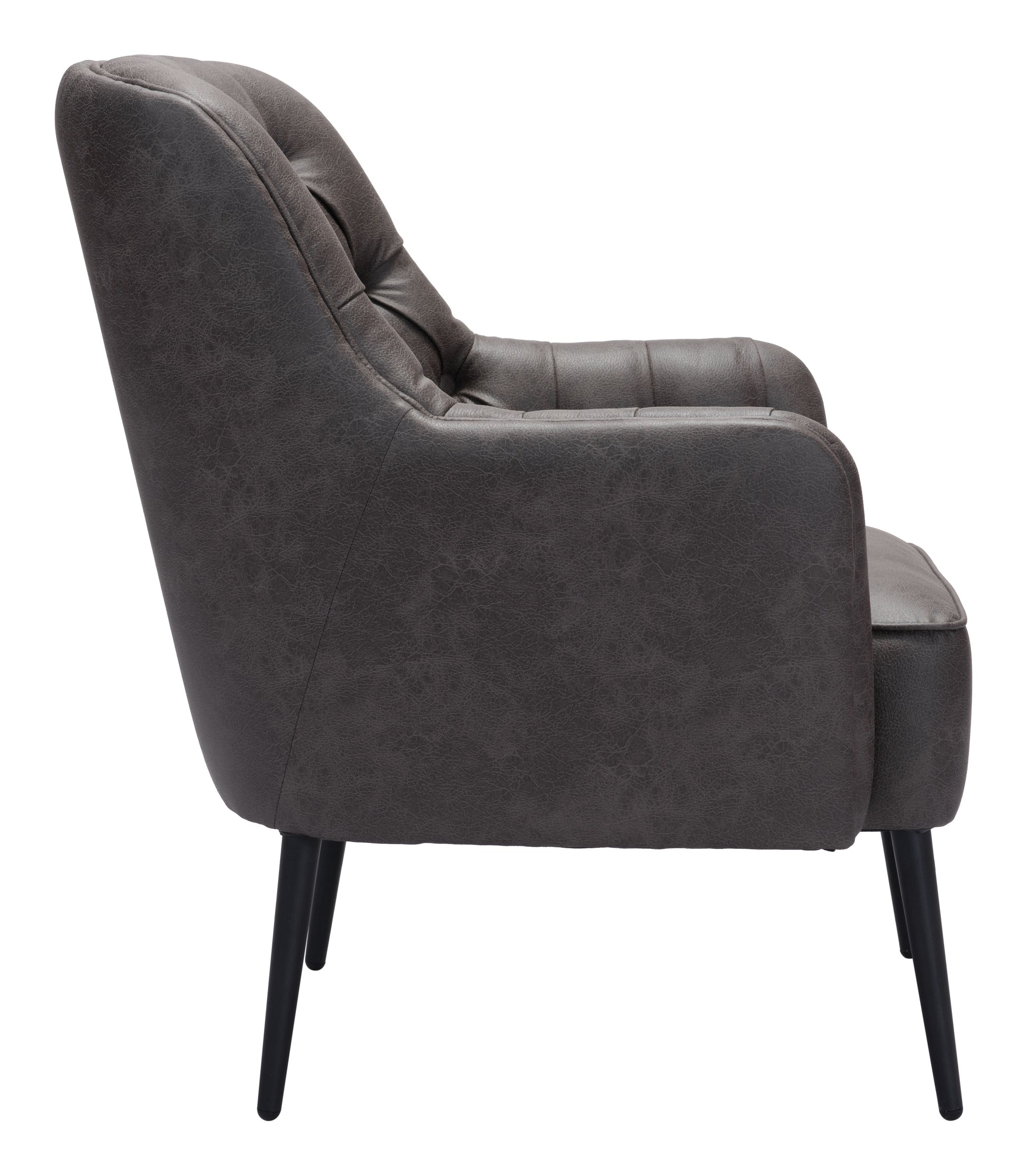 Tasmania Accent Chair Vintage Black style shot 2