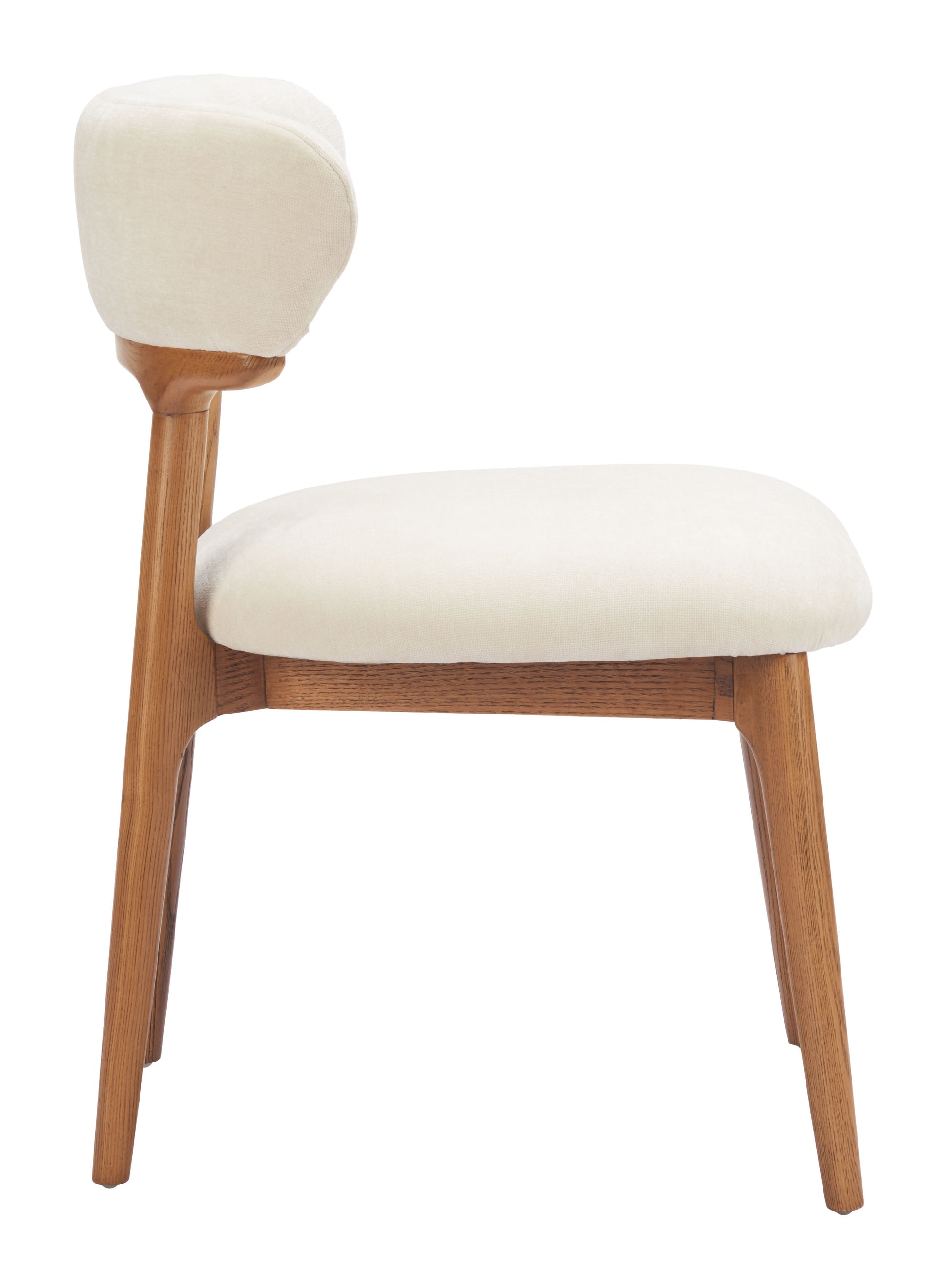 Cedar Dining Chair (Set of 2) White & Walnut style shot 1