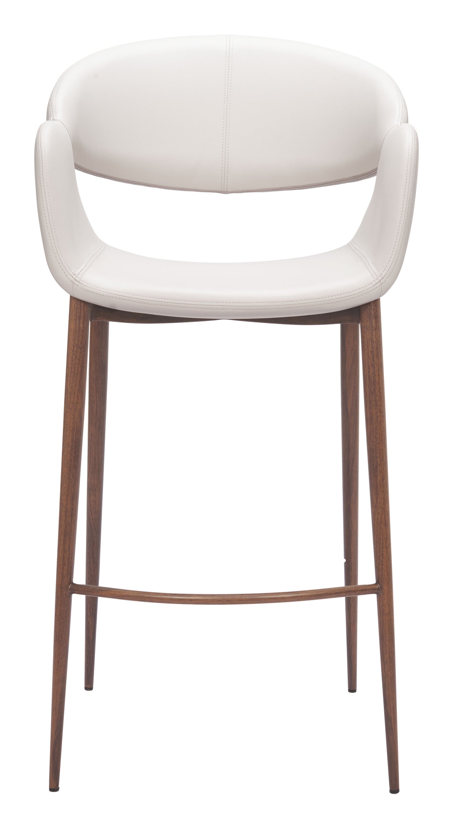 Limay Barstool Beige & Walnut style shot 2