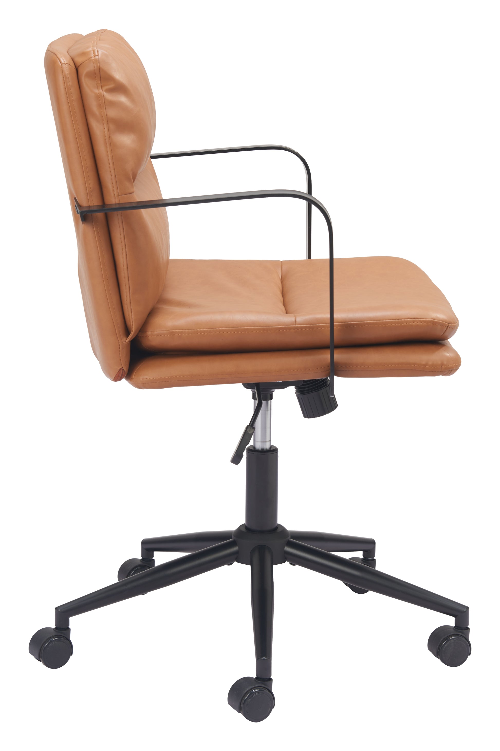 Birao Office Chair Brown style shot 2