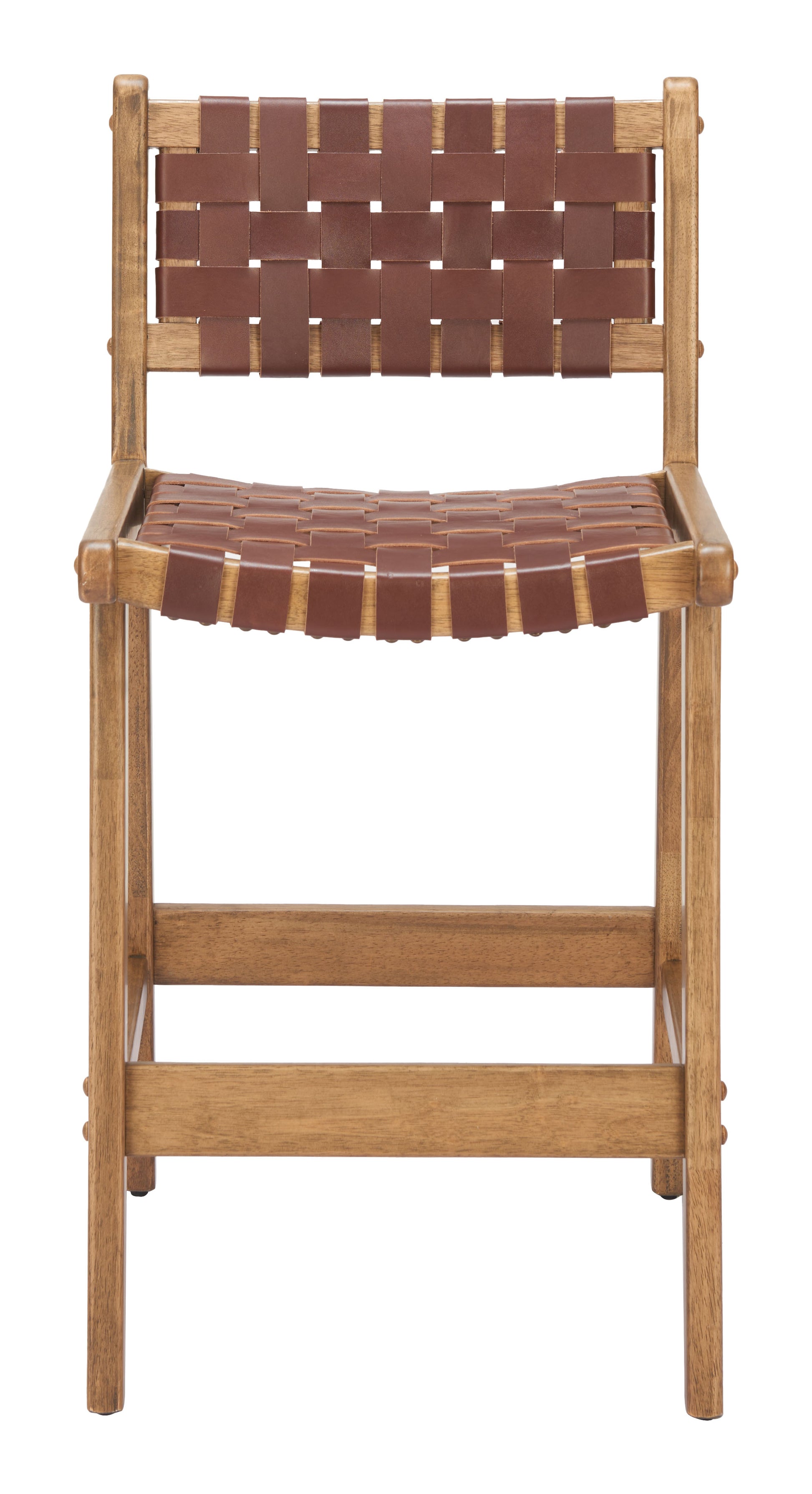 Feder Counter Stool (Set of 2) Brown style shot 2