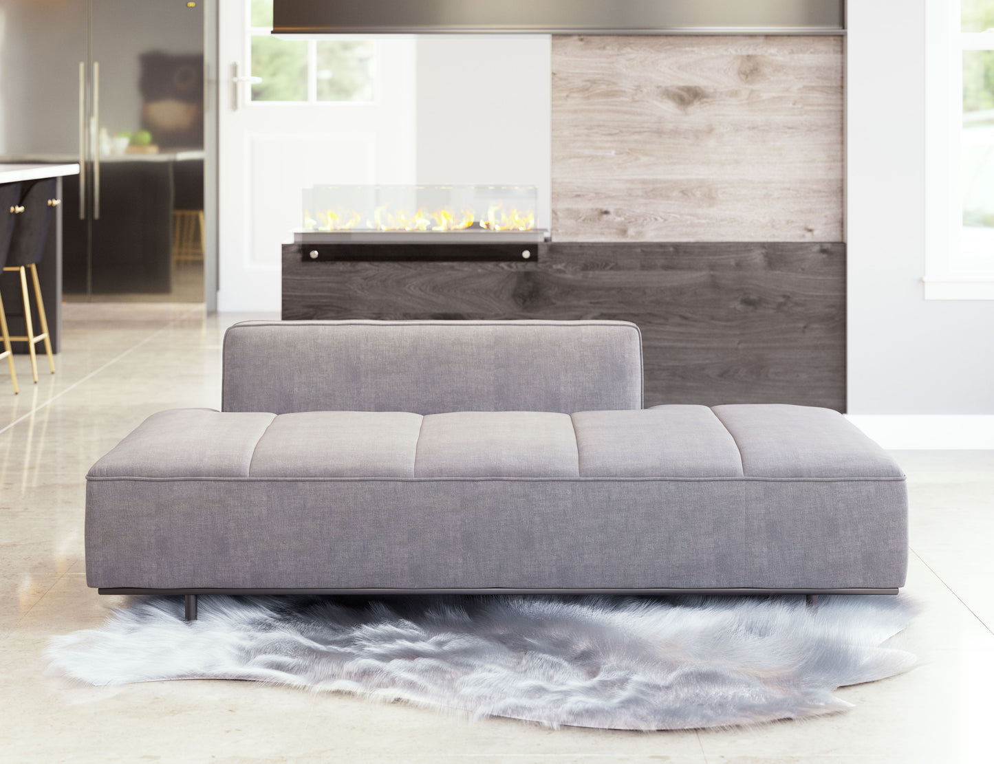 Confection Sofa Gray style shot 2