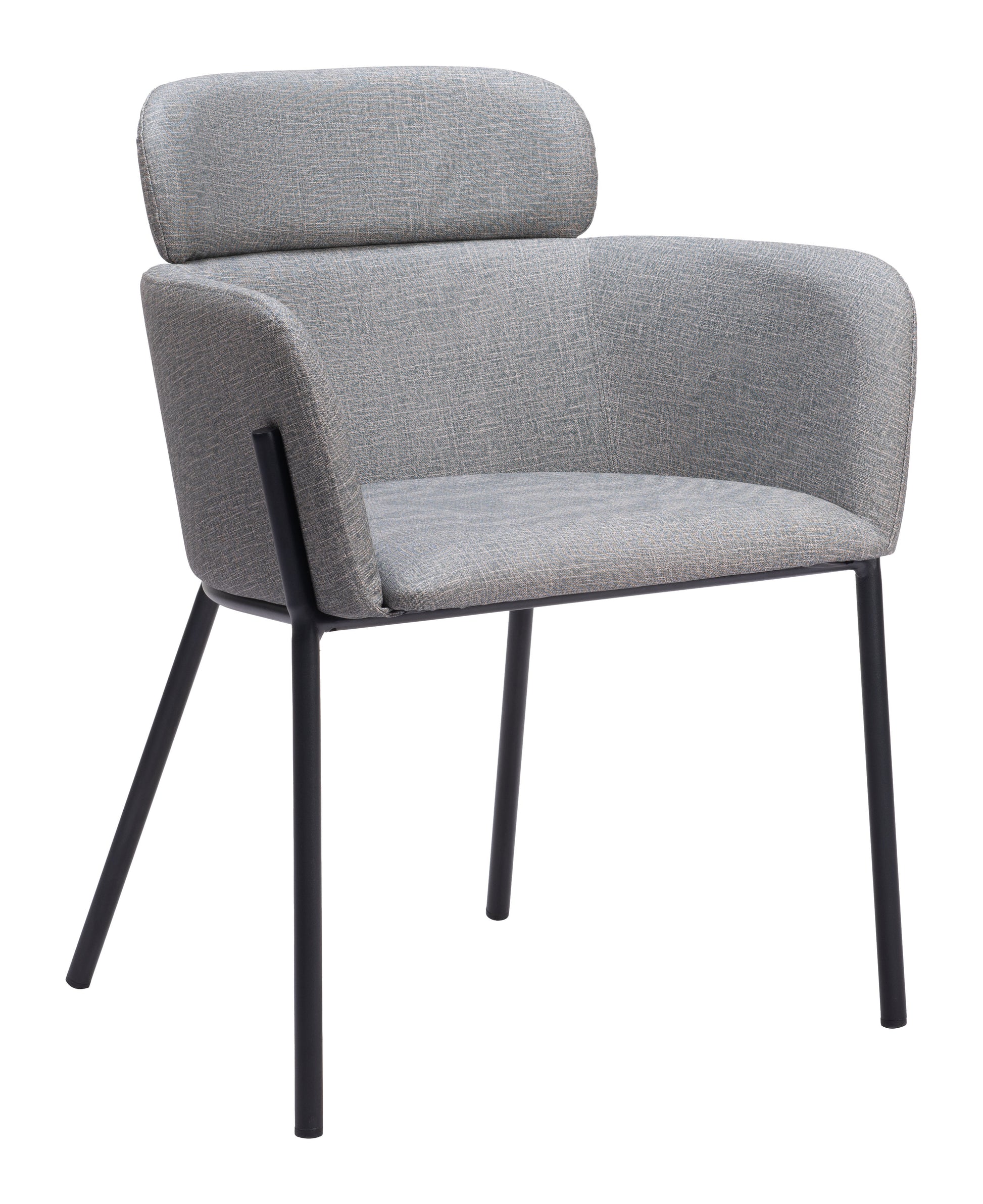 Bremor Dining Chair (Set of 2) Slate Gray style shot 1