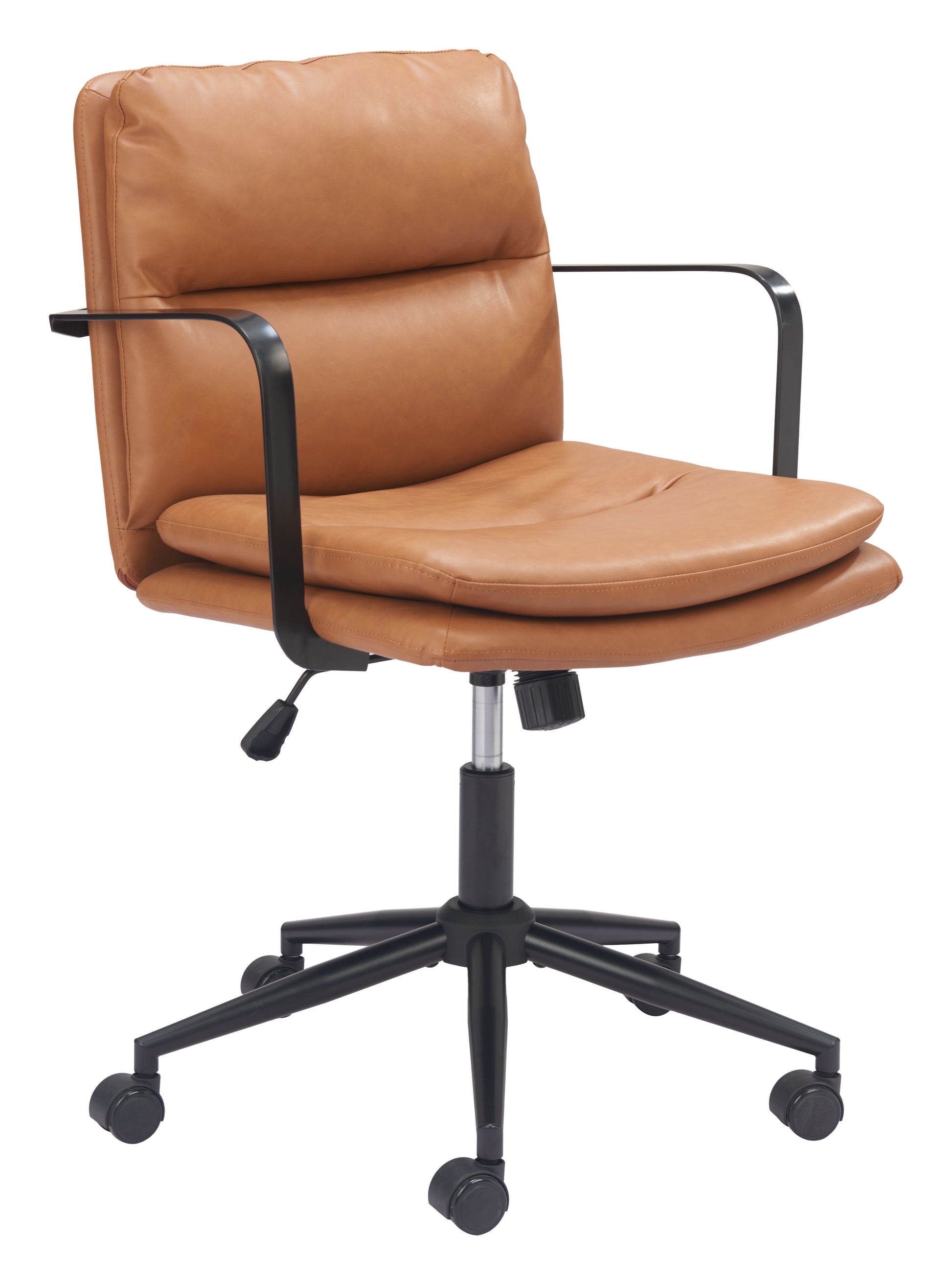 Birao Office Chair Brown style shot 1