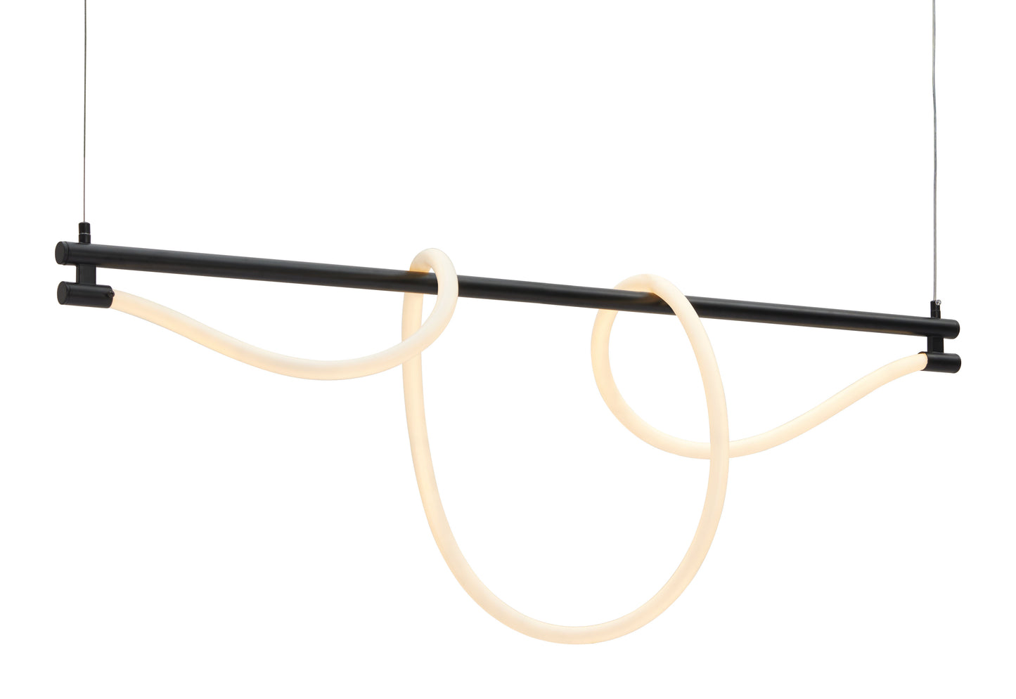 Adder Ceiling Lamp Black style shot 2