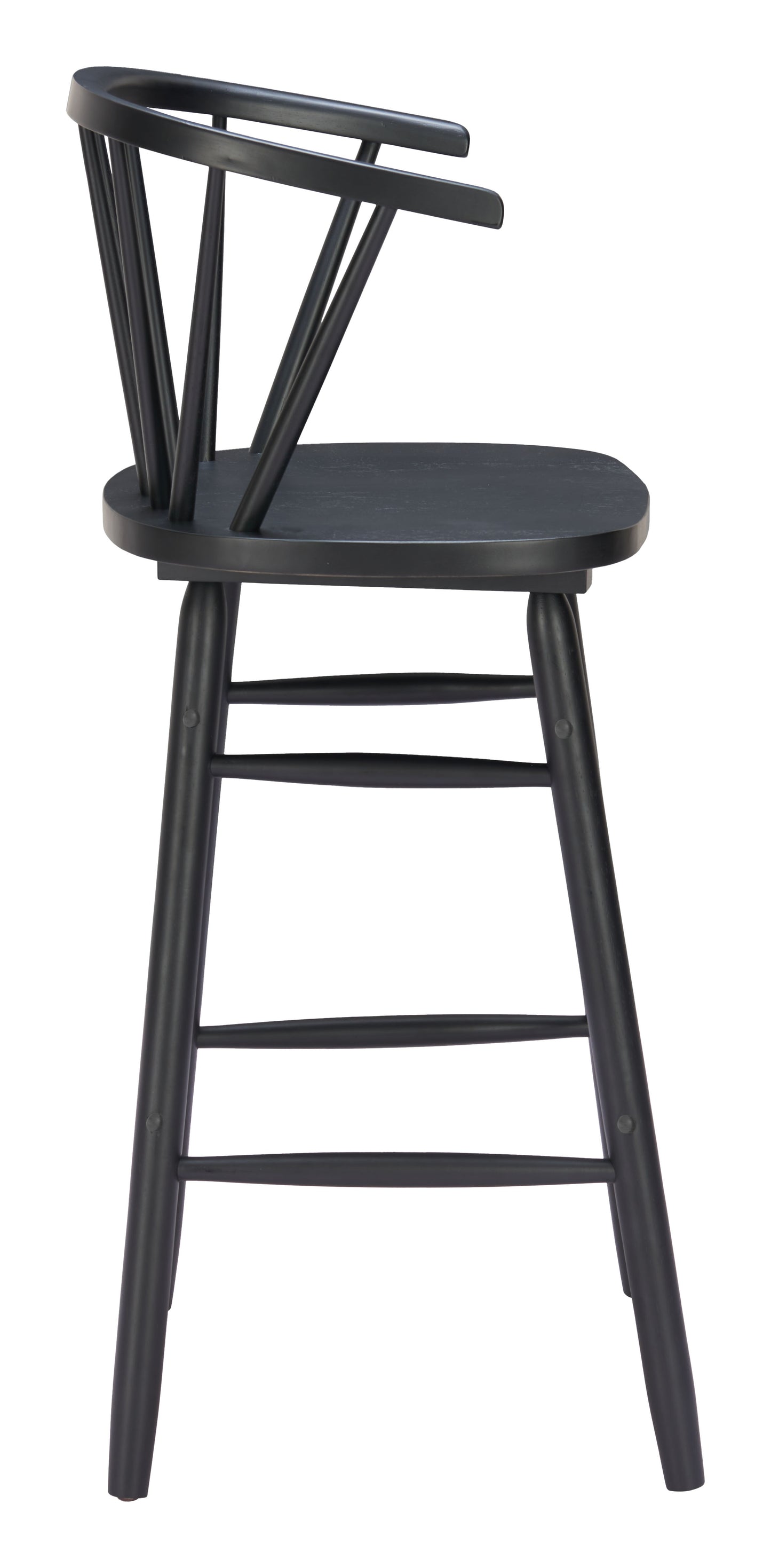 Stenger Barstool (Set of 2) Black style shot 2