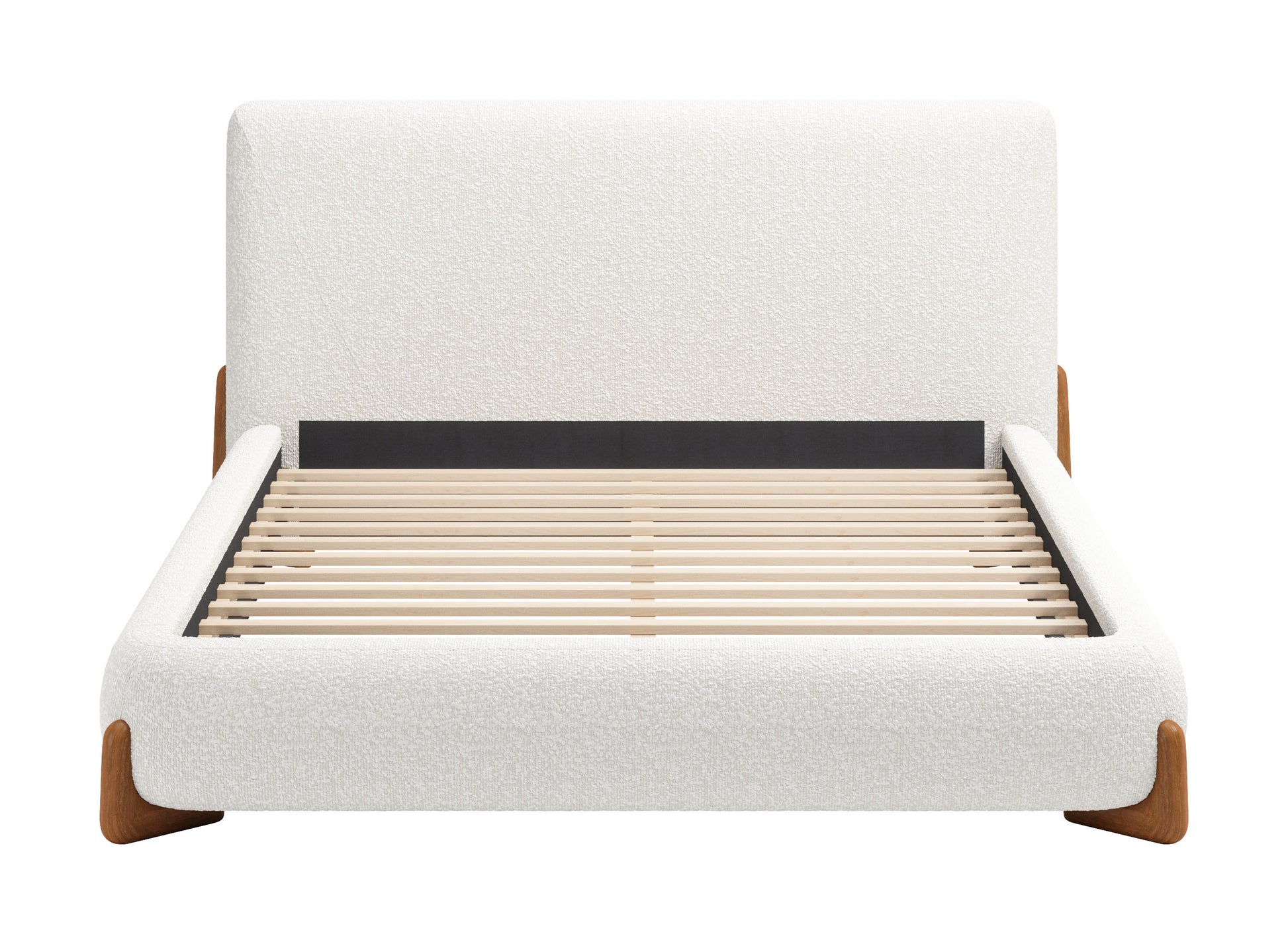Baris Queen Bed Ivory style shot 2