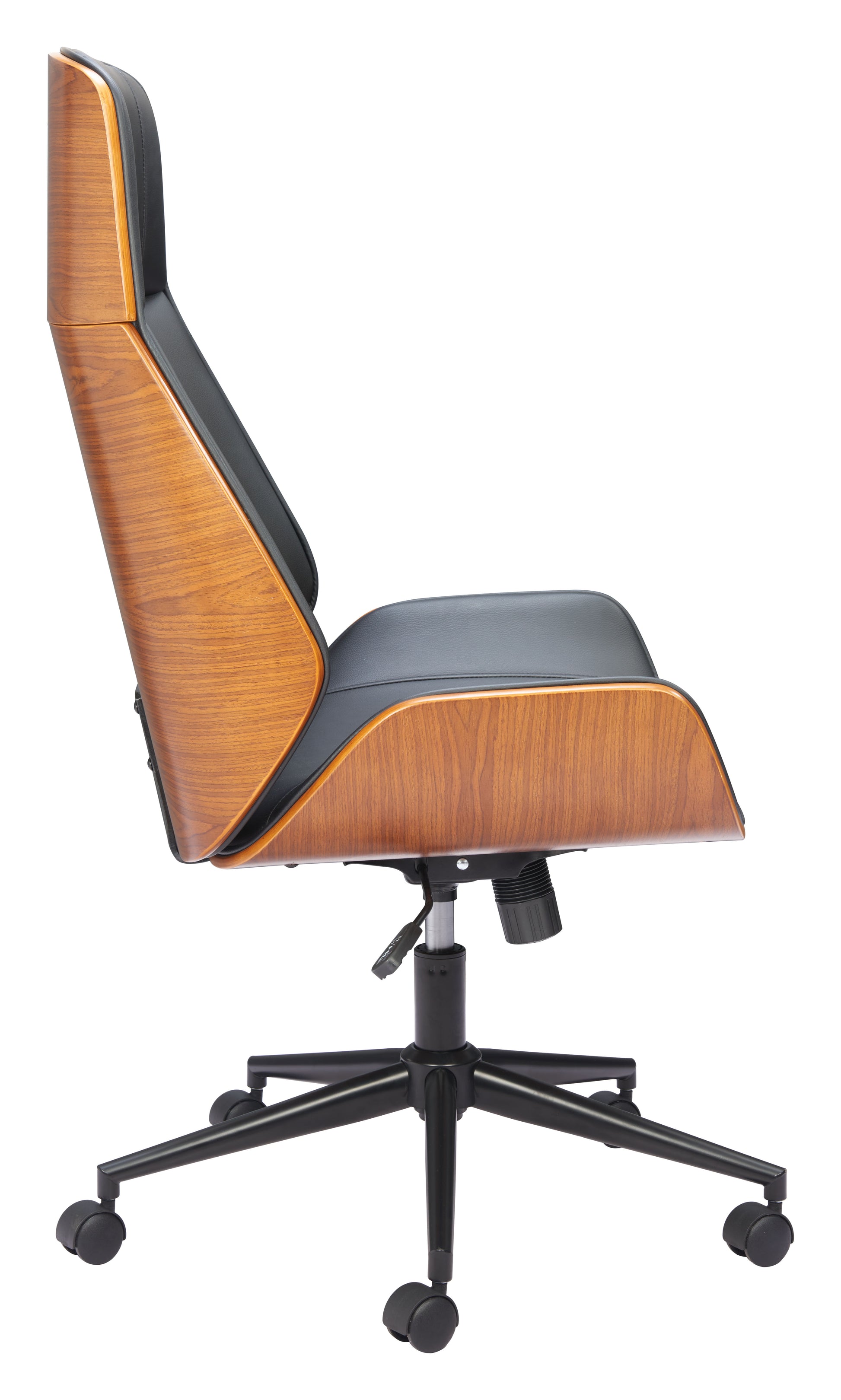 Flex High Back Office Chair Black style shot 2