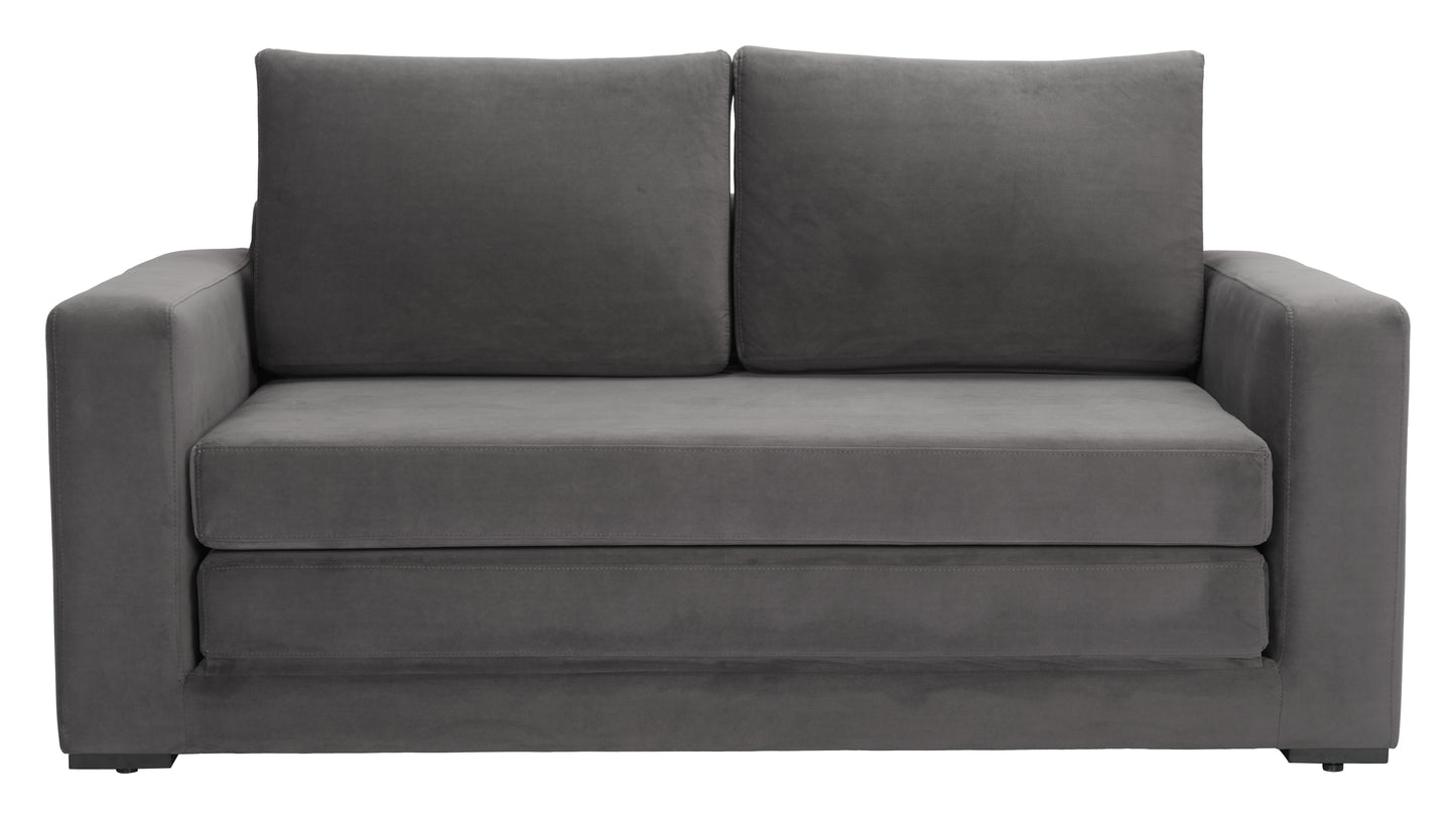 Jide Sleeper Sofa Gray style shot 2