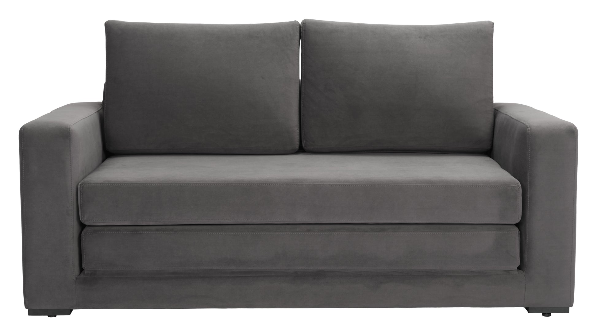 Jide Sleeper Sofa Gray style shot 2