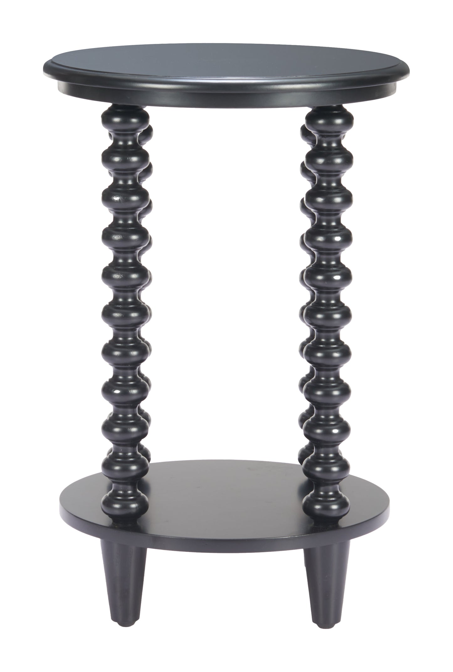 Gocce Side Table Black style shot 2
