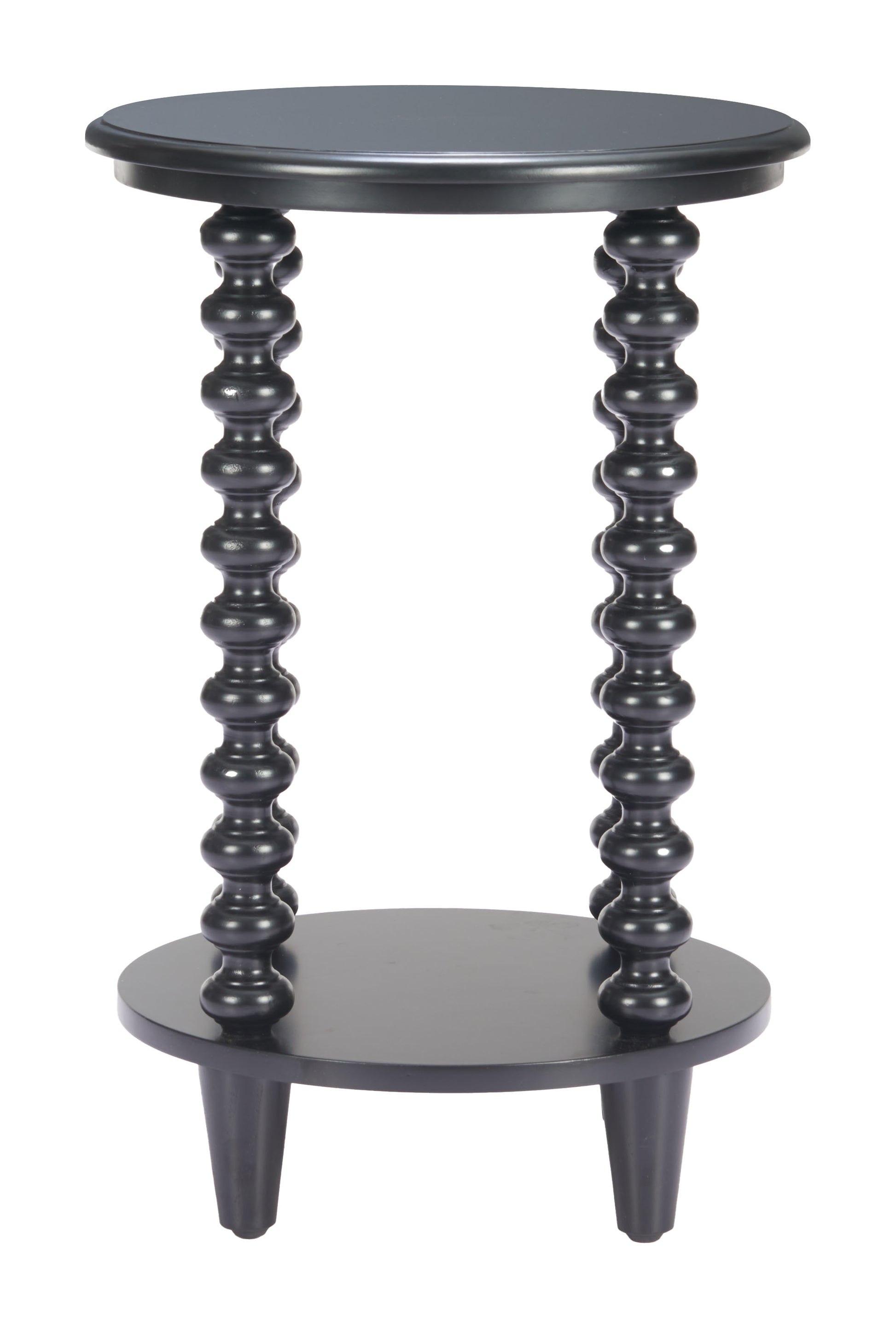 Gocce Side Table Black style shot 2
