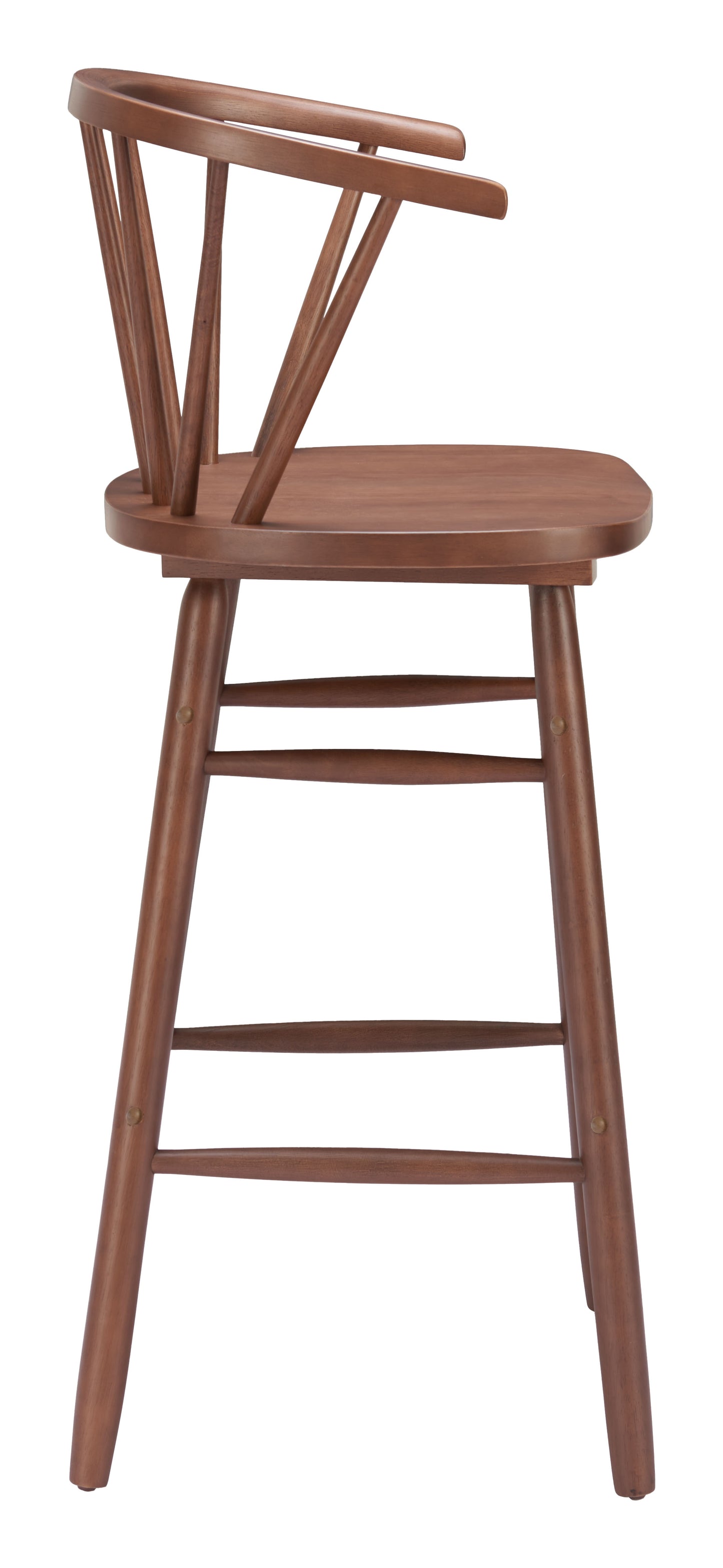 Stenger Barstool (Set of 2) Walnut style shot 2