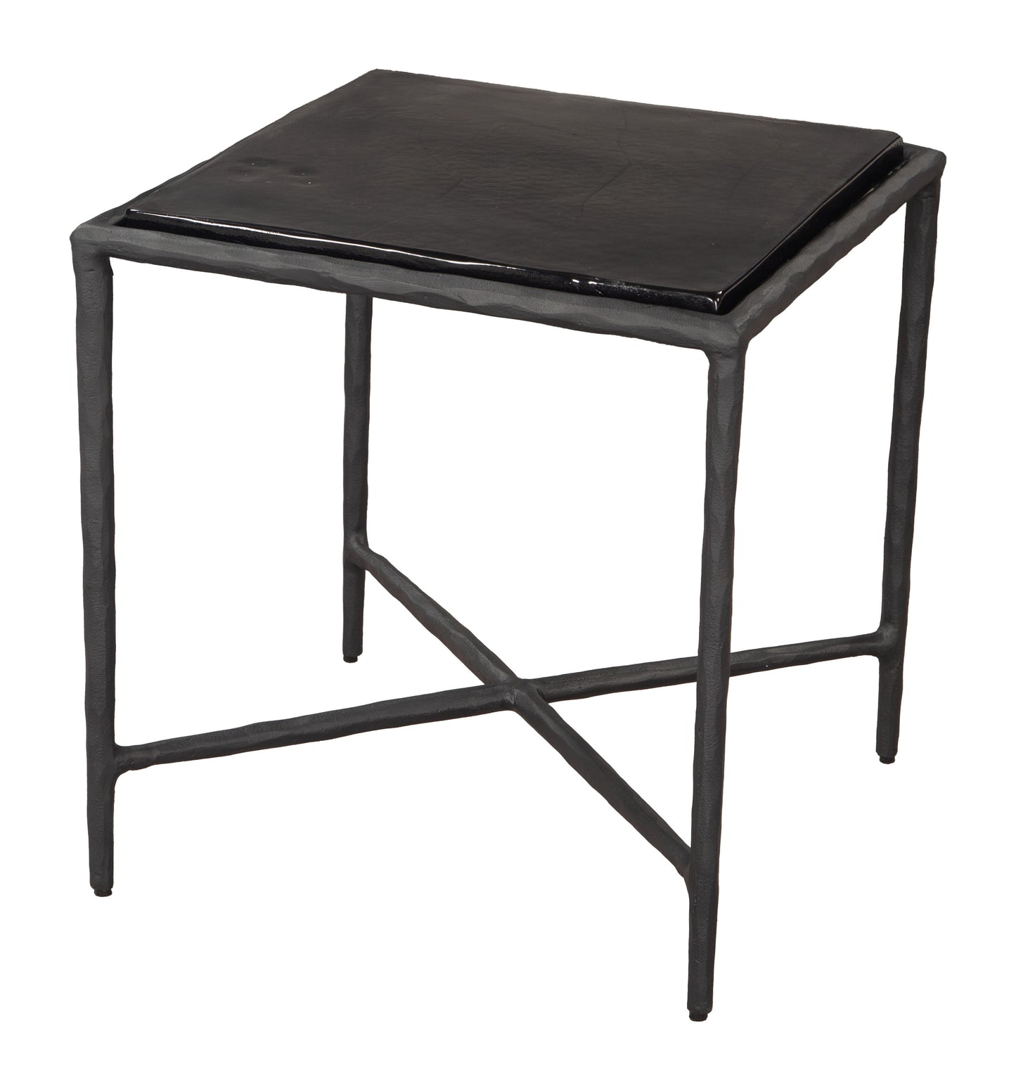 Cloe Side Table Black style shot 2