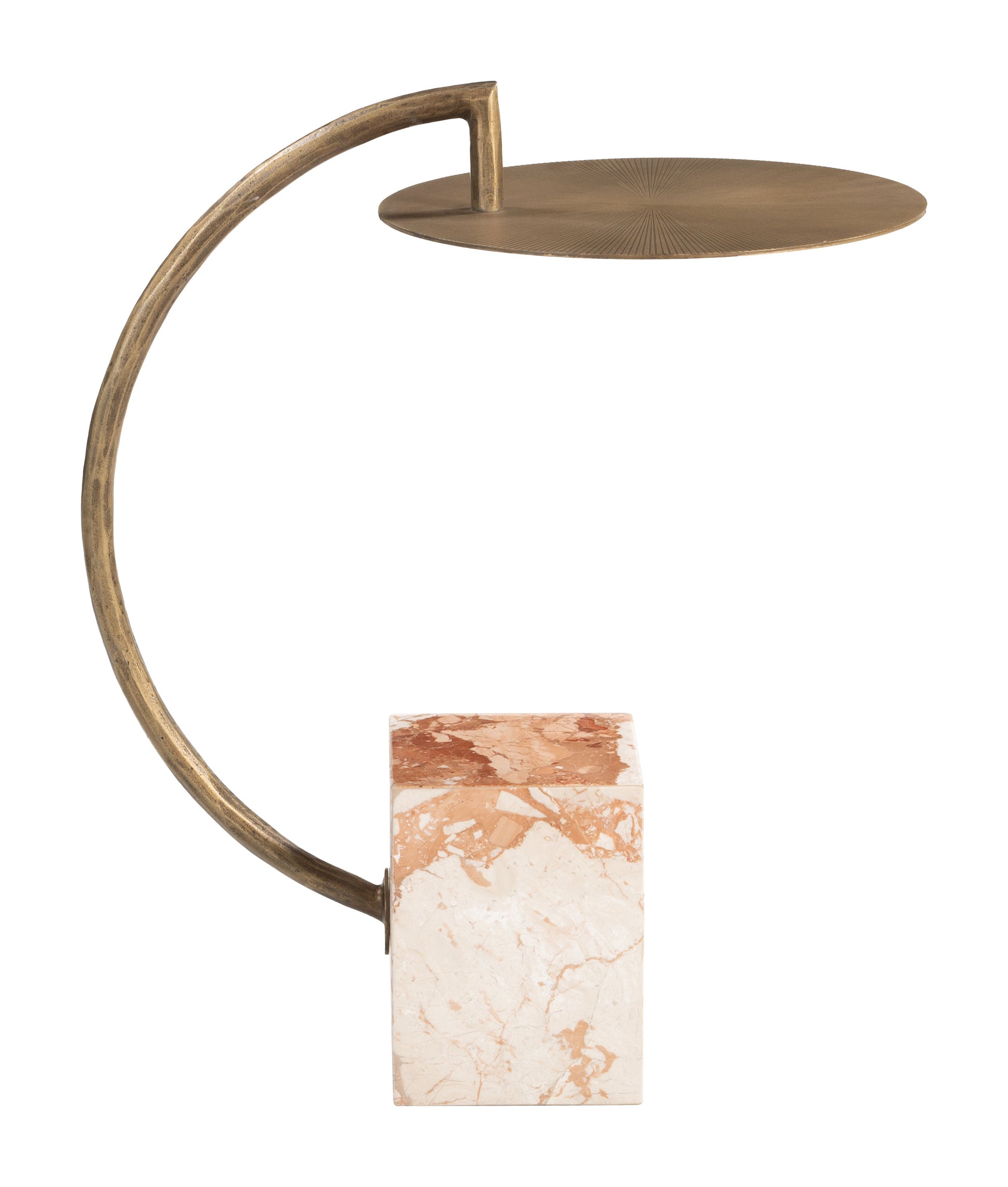 Voler Side Table Brass style shot 2