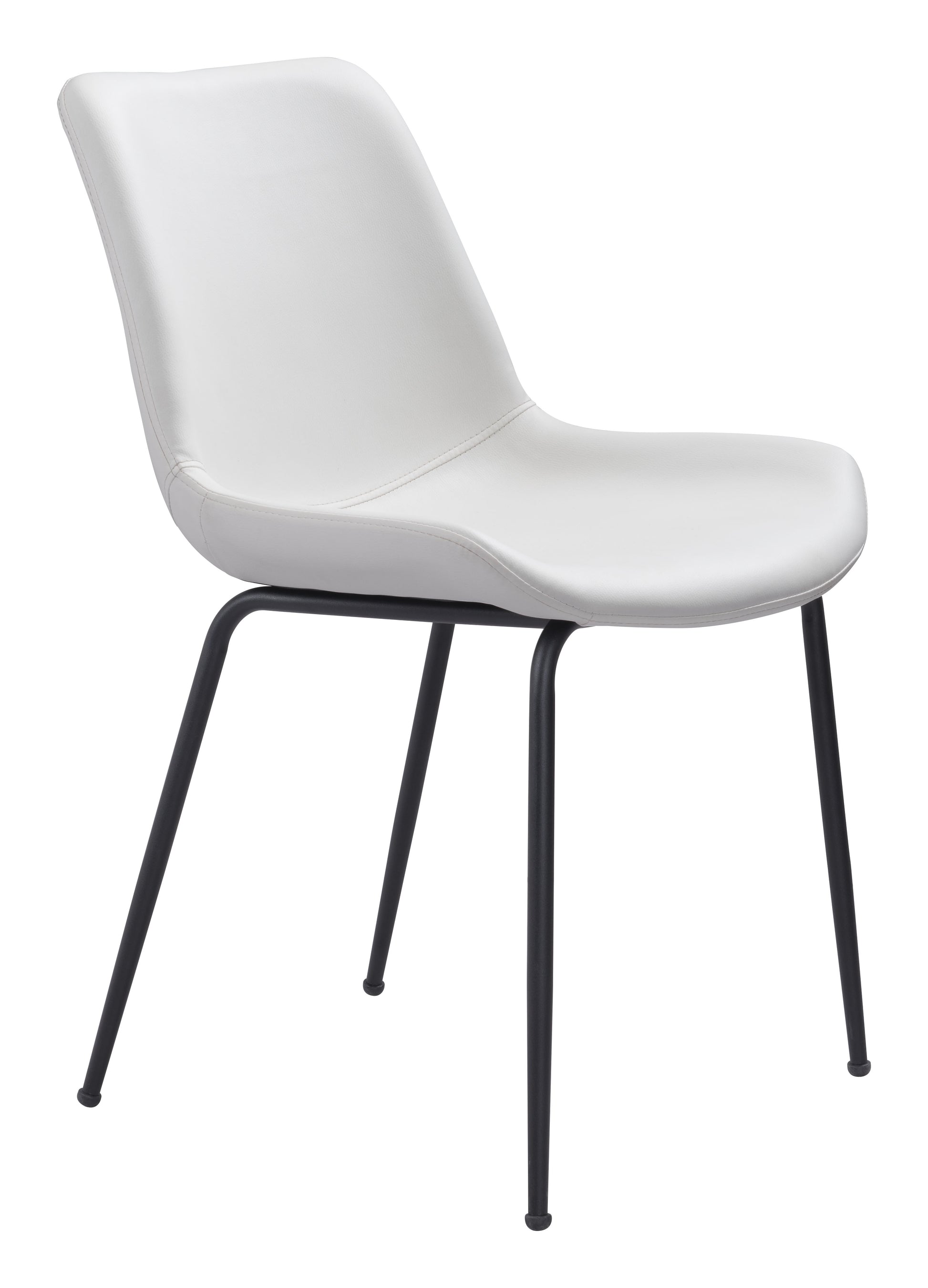 Byron Dining Chair (Set of 2) White style shot 2