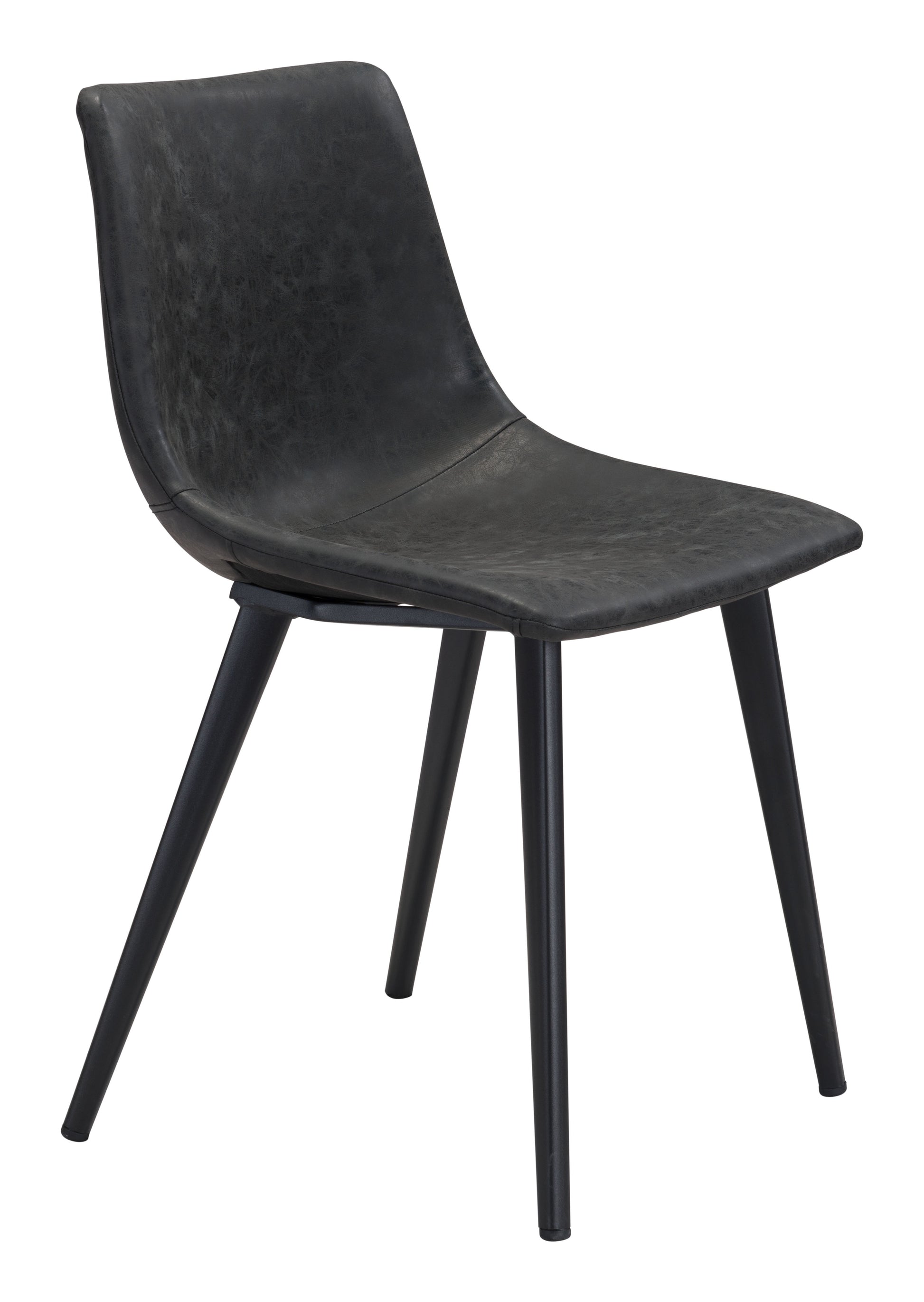 Daniel Dining Chair (Set of 2) Vintage Black style shot 2