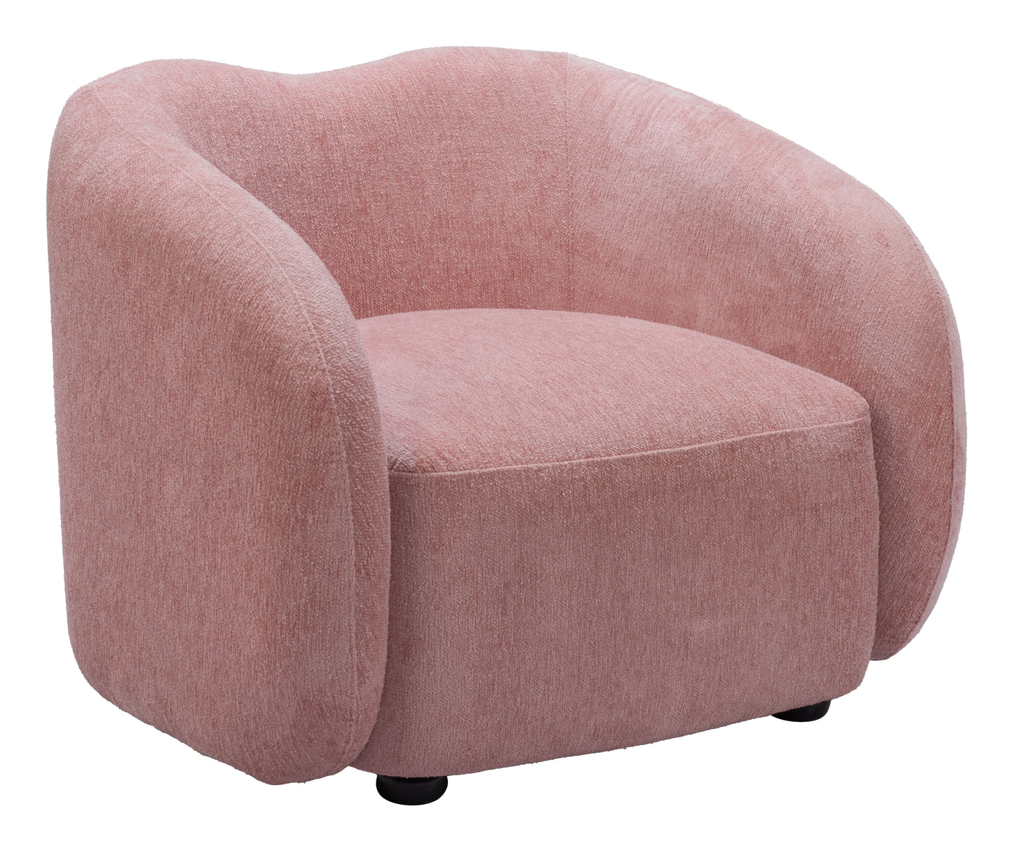 Tallin Accent Chair Mauve Pink style shot 1