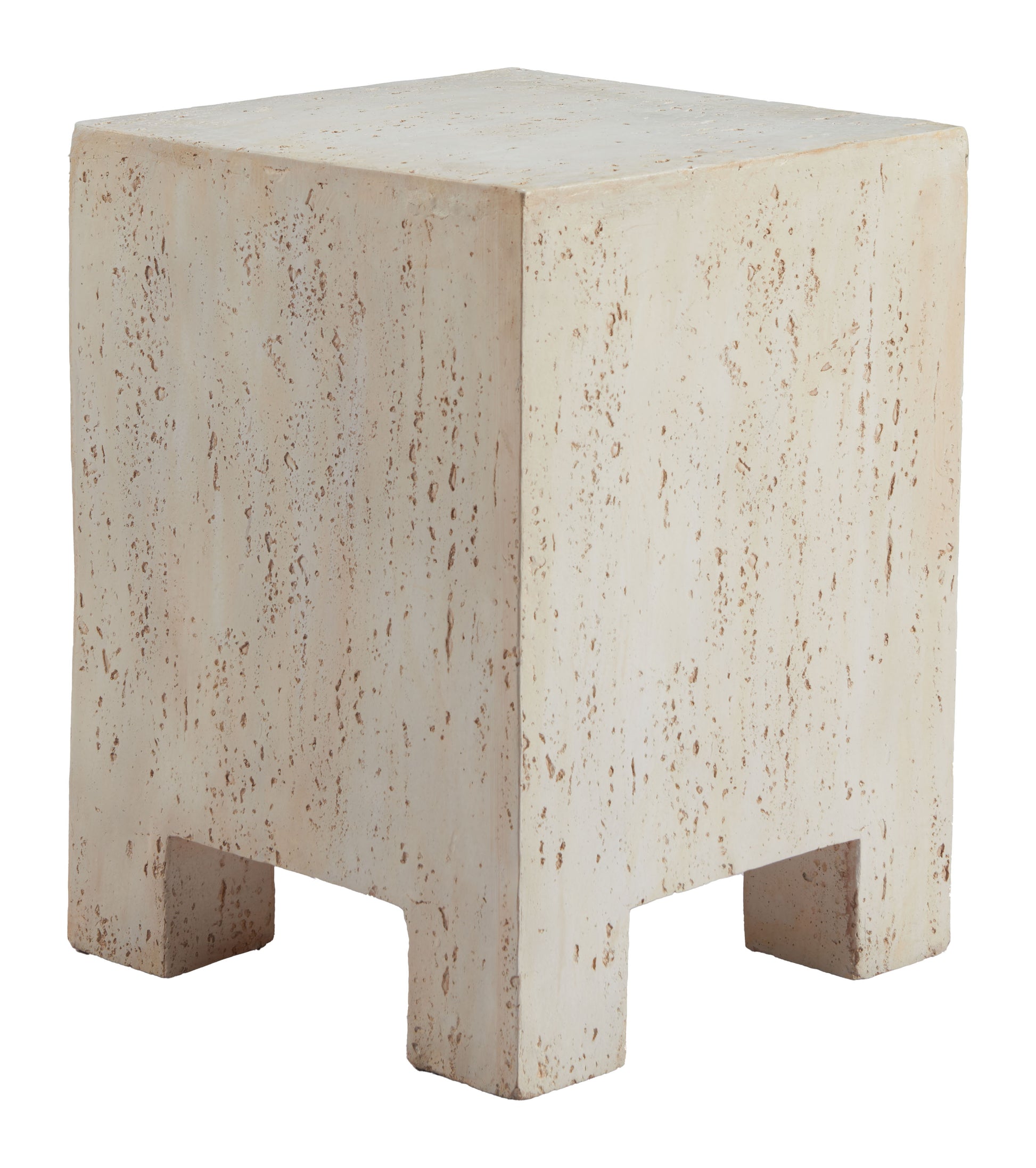 Kitara Side Table Beige style shot 2