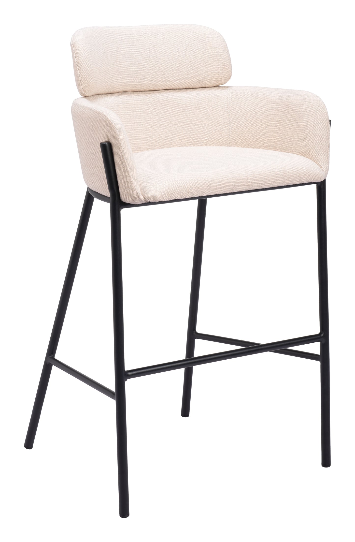 Bremor Barstool Beige style shot 1
