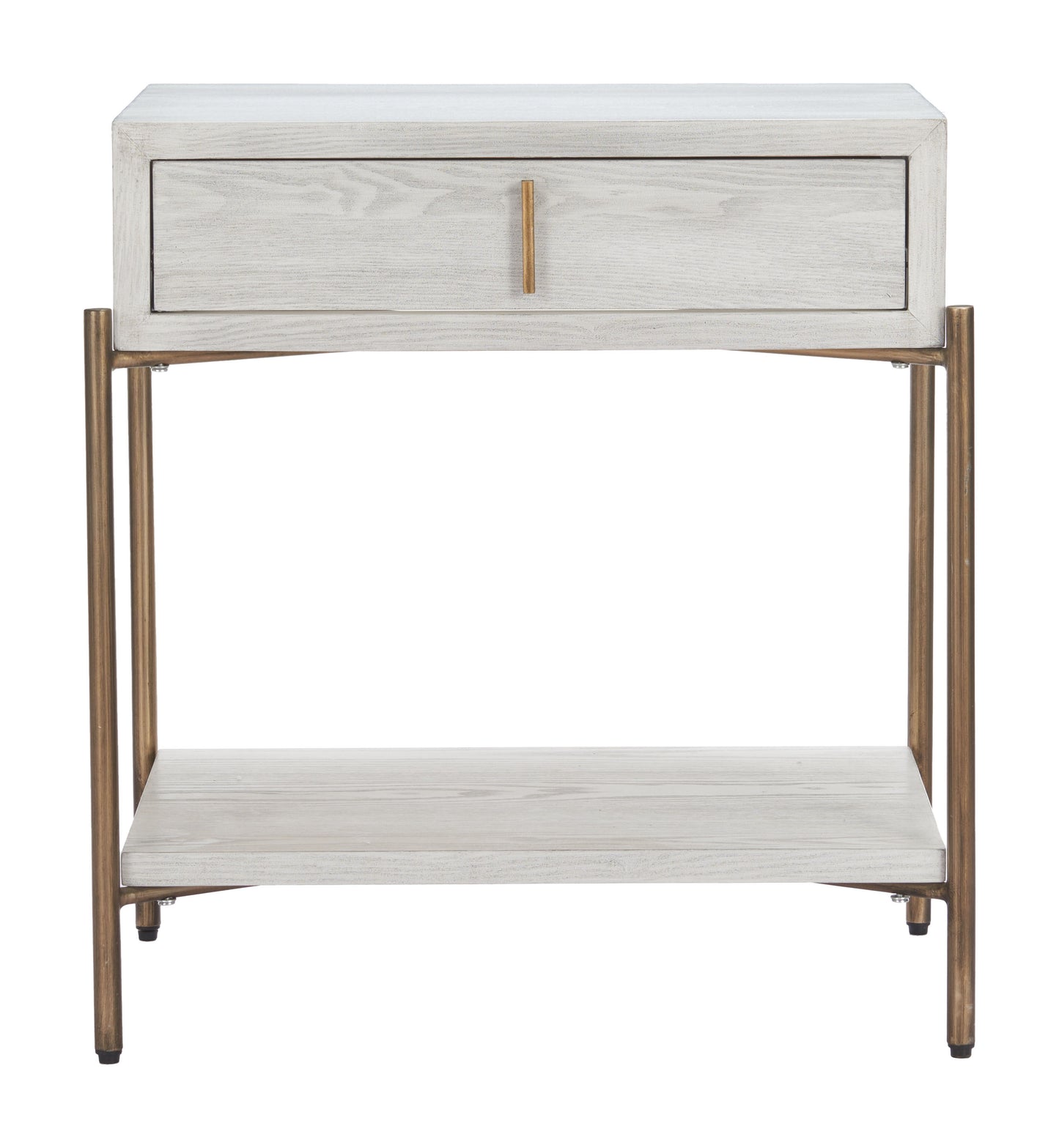 Yoru Side Table Oak White style shot 2