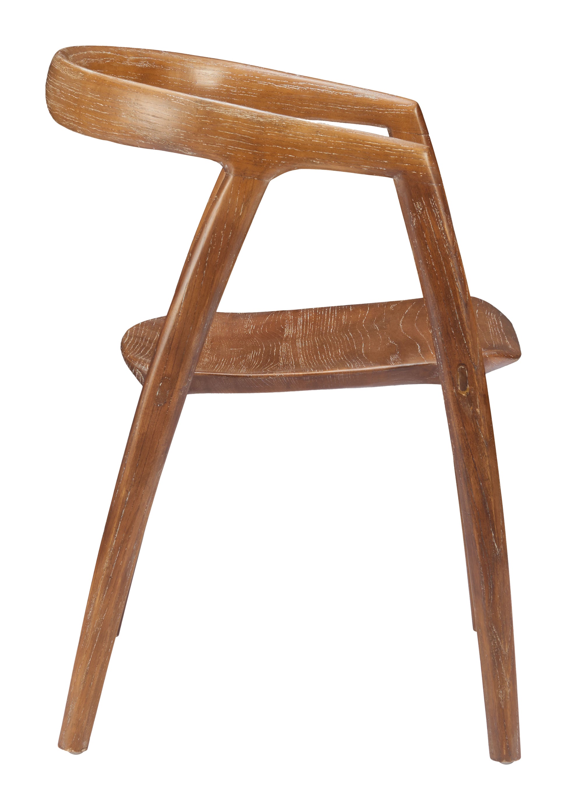 Ziran Dining Chair (Set of 2) Walnut style shot 1